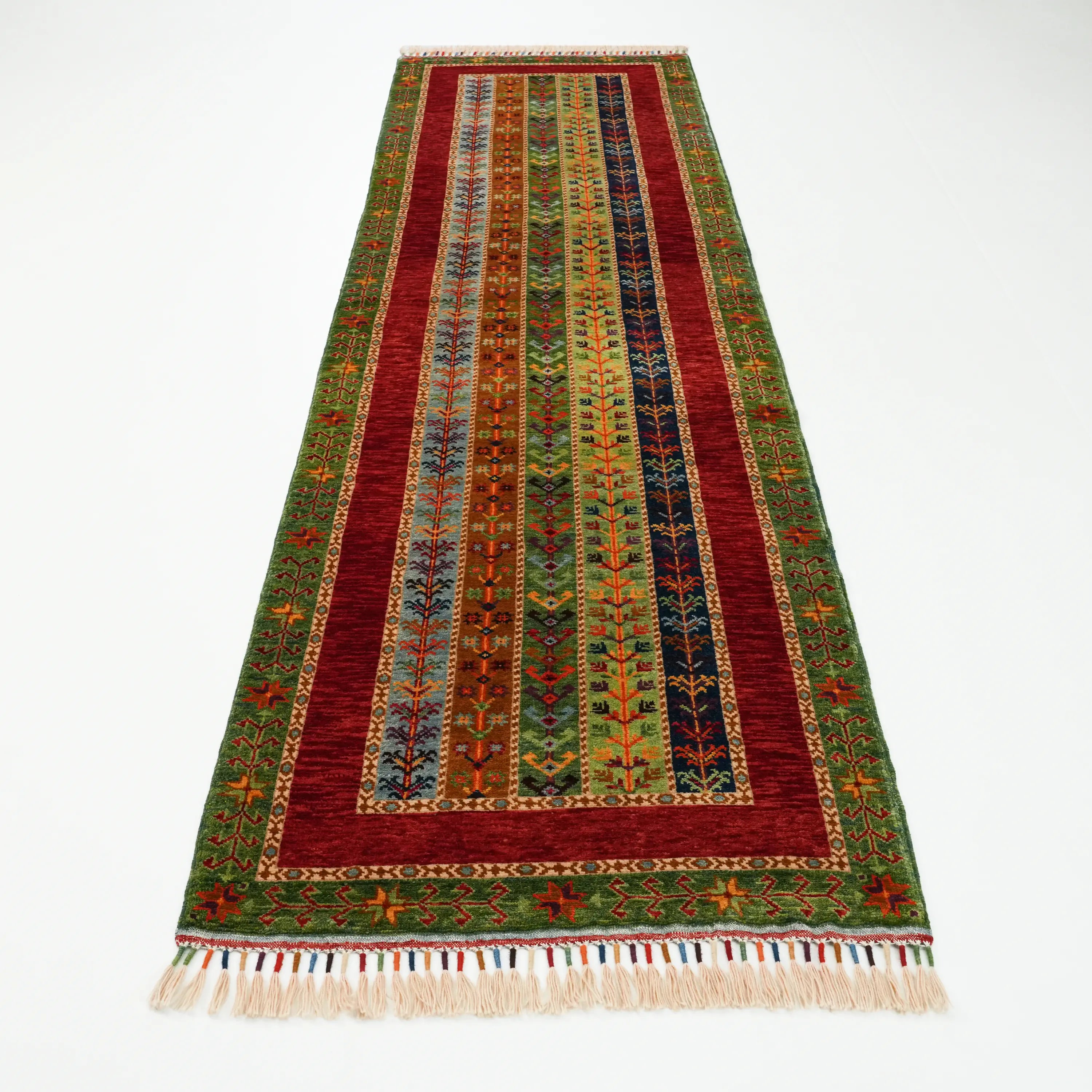 Anadolu Şal Series Handwoven Sivas Zara Patterned Wool Rug