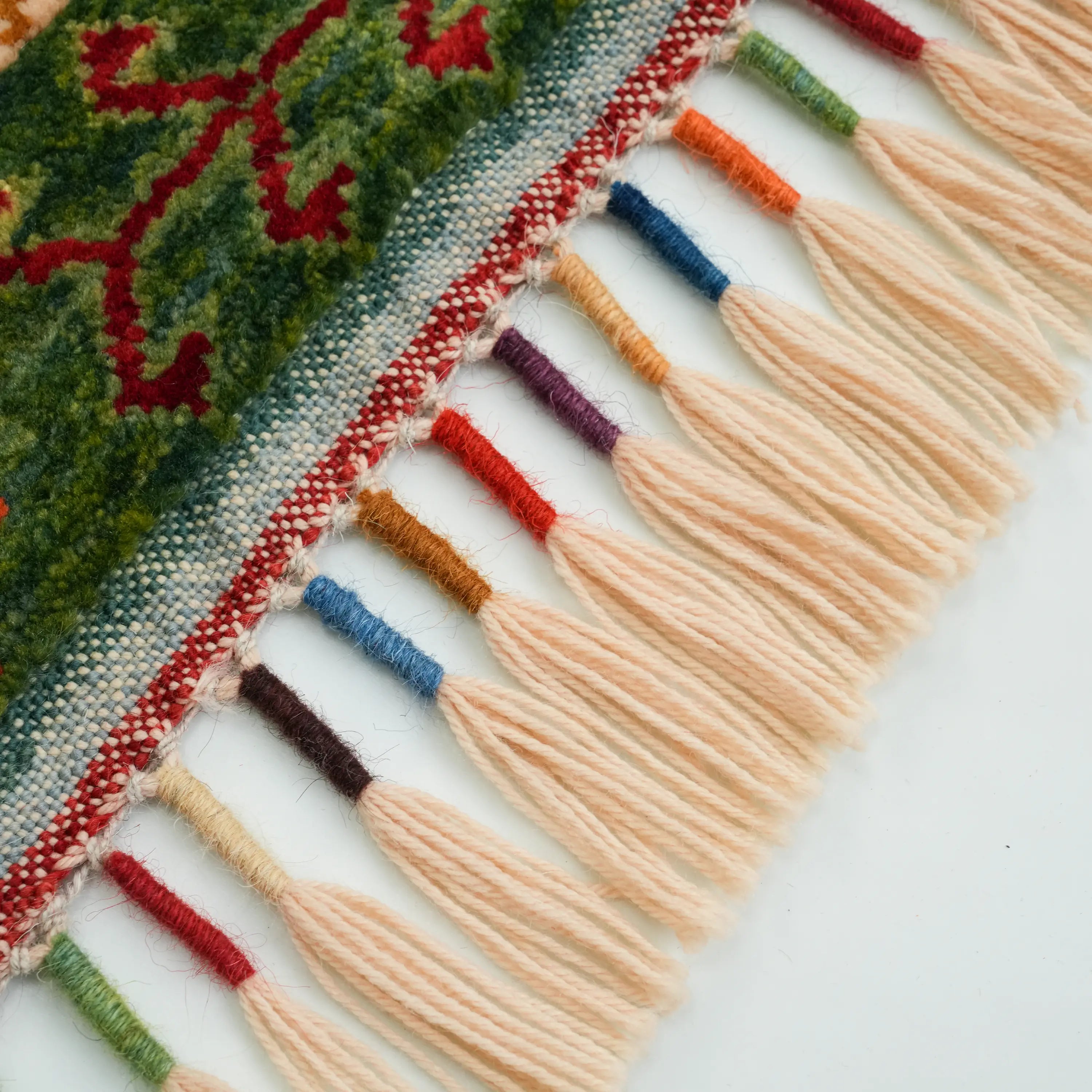 Anadolu Şal Series Handwoven Sivas Zara Patterned Wool Rug