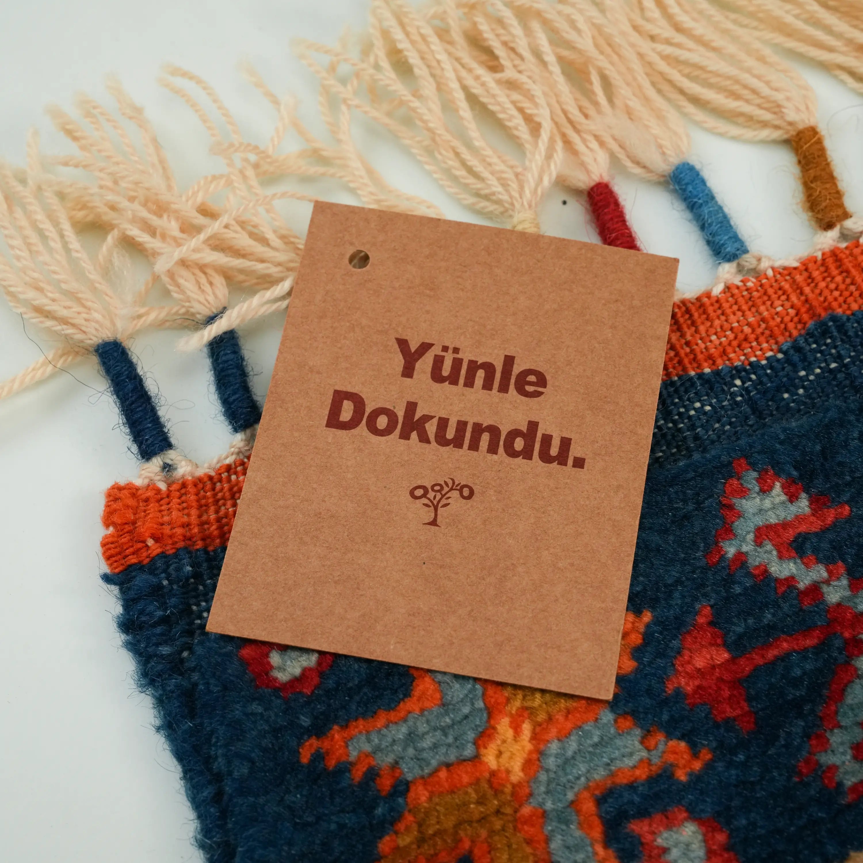 Anadolu Şal Series Handwoven Sivas Zara Patterned Wool Colorful Rug