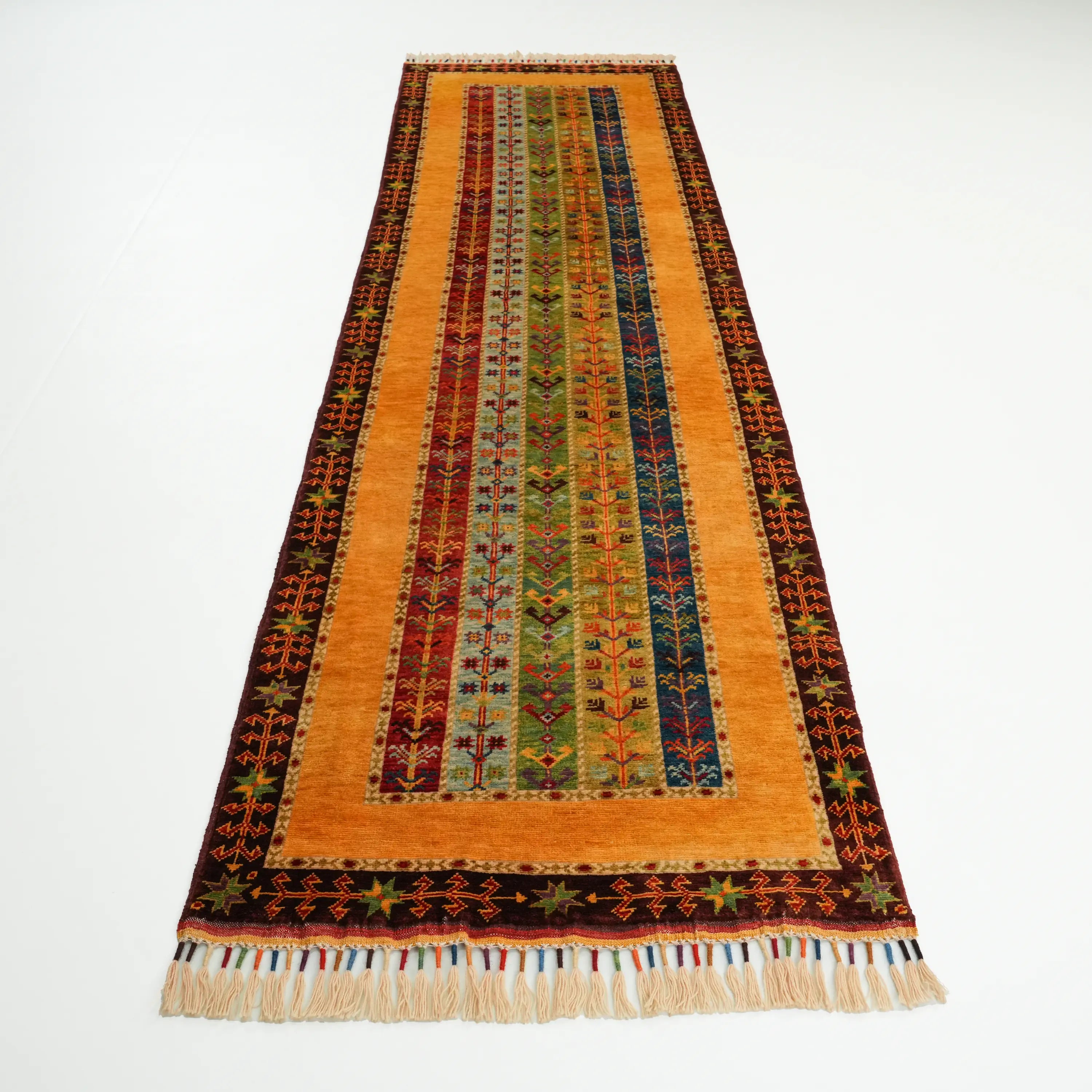 Anadolu Şal Series Handwoven Wool Sivas Zara Patterned Rug