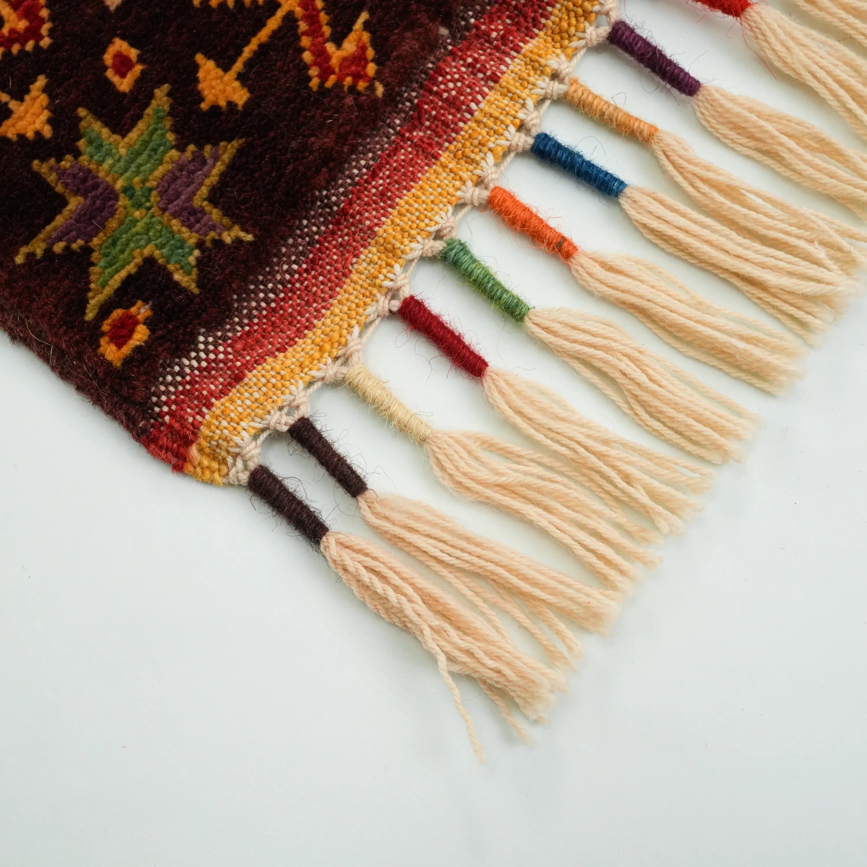 Anadolu Şal Series Handwoven Wool Sivas Zara Patterned Rug