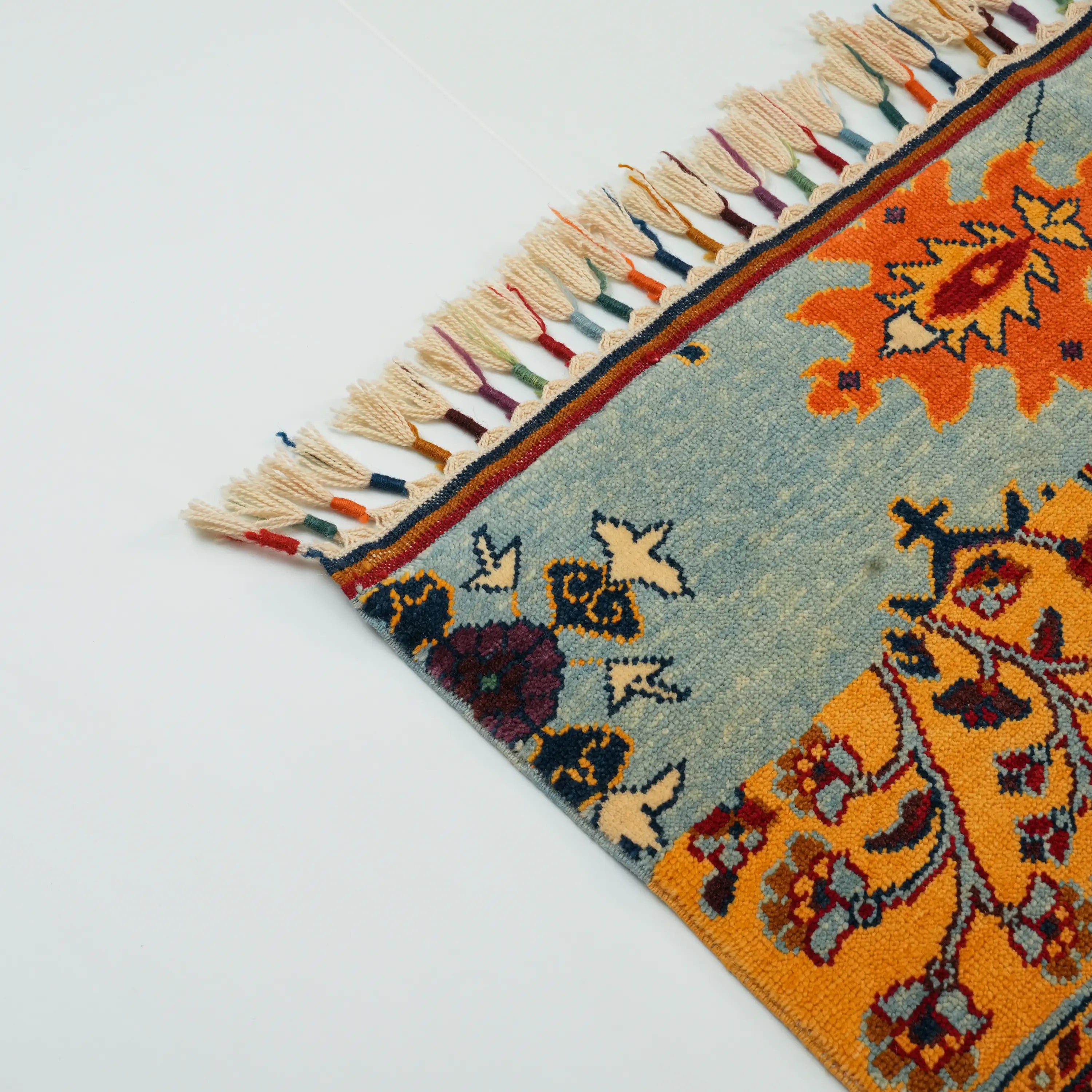 Anadolu Şal Series Wool Handwoven Patchwork Patterned Rug