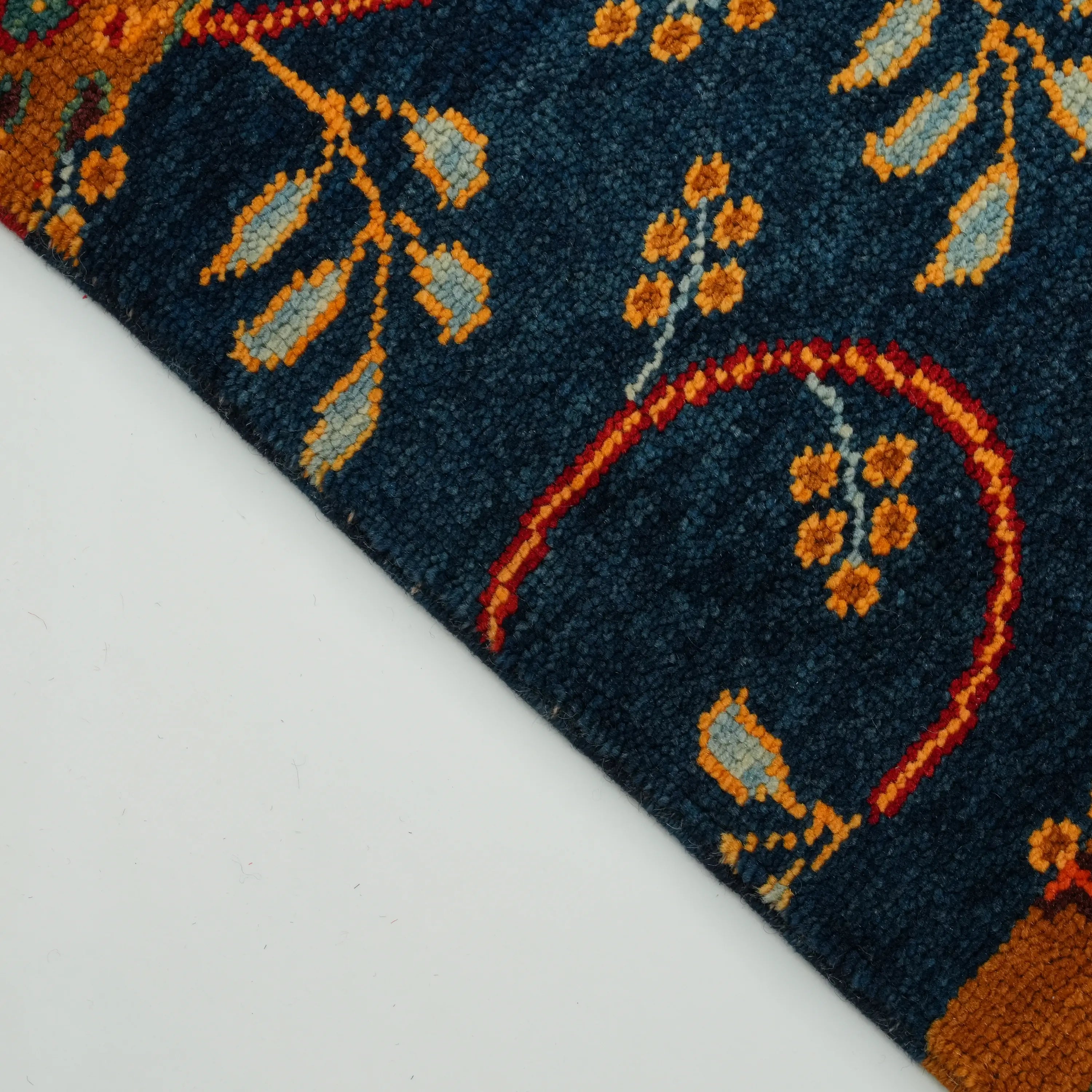 Anadolu Şal Series Wool Handwoven Patchwork Patterned Rug