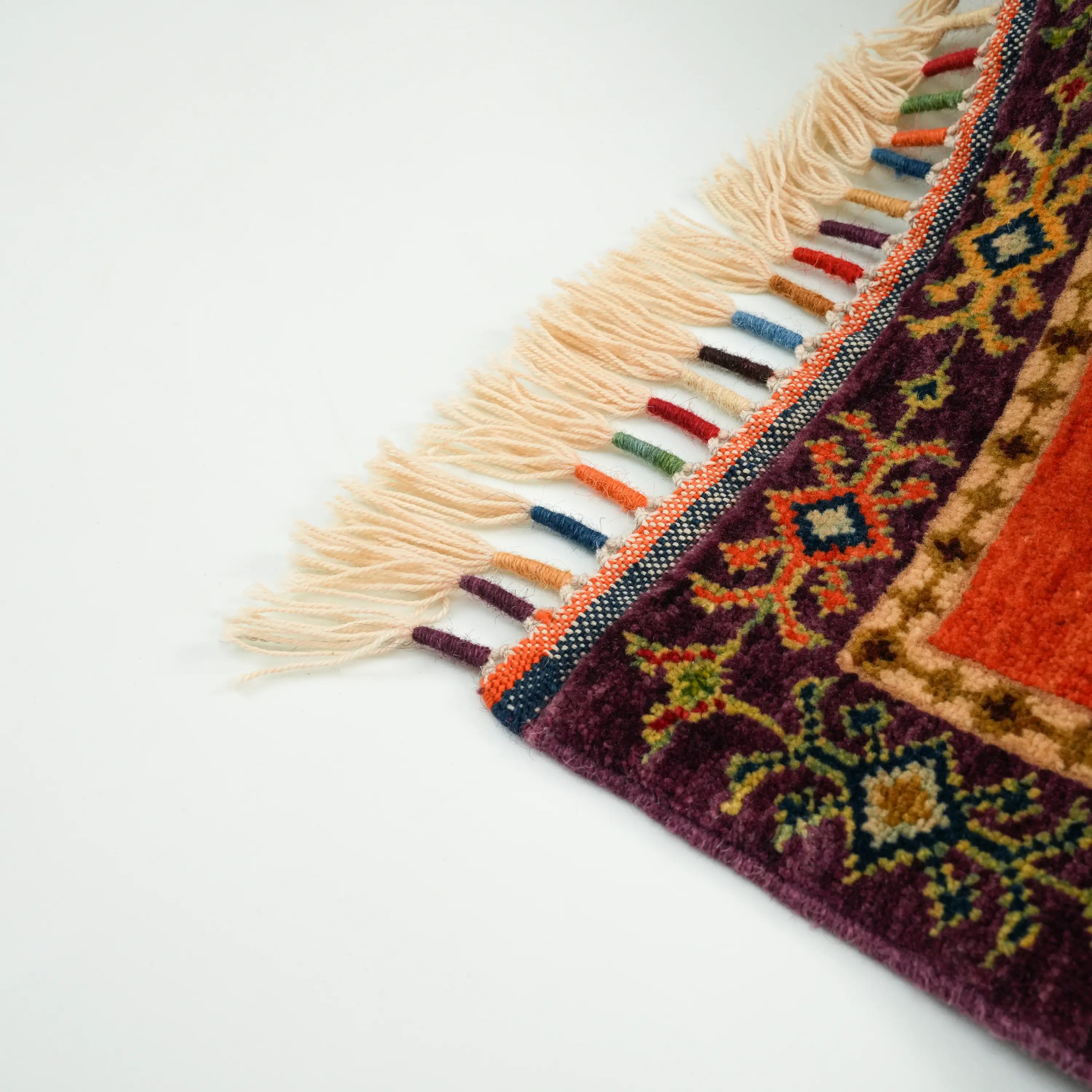 Anadolu Şal Series Wool Handwoven Sivas Zara Patterned Rug