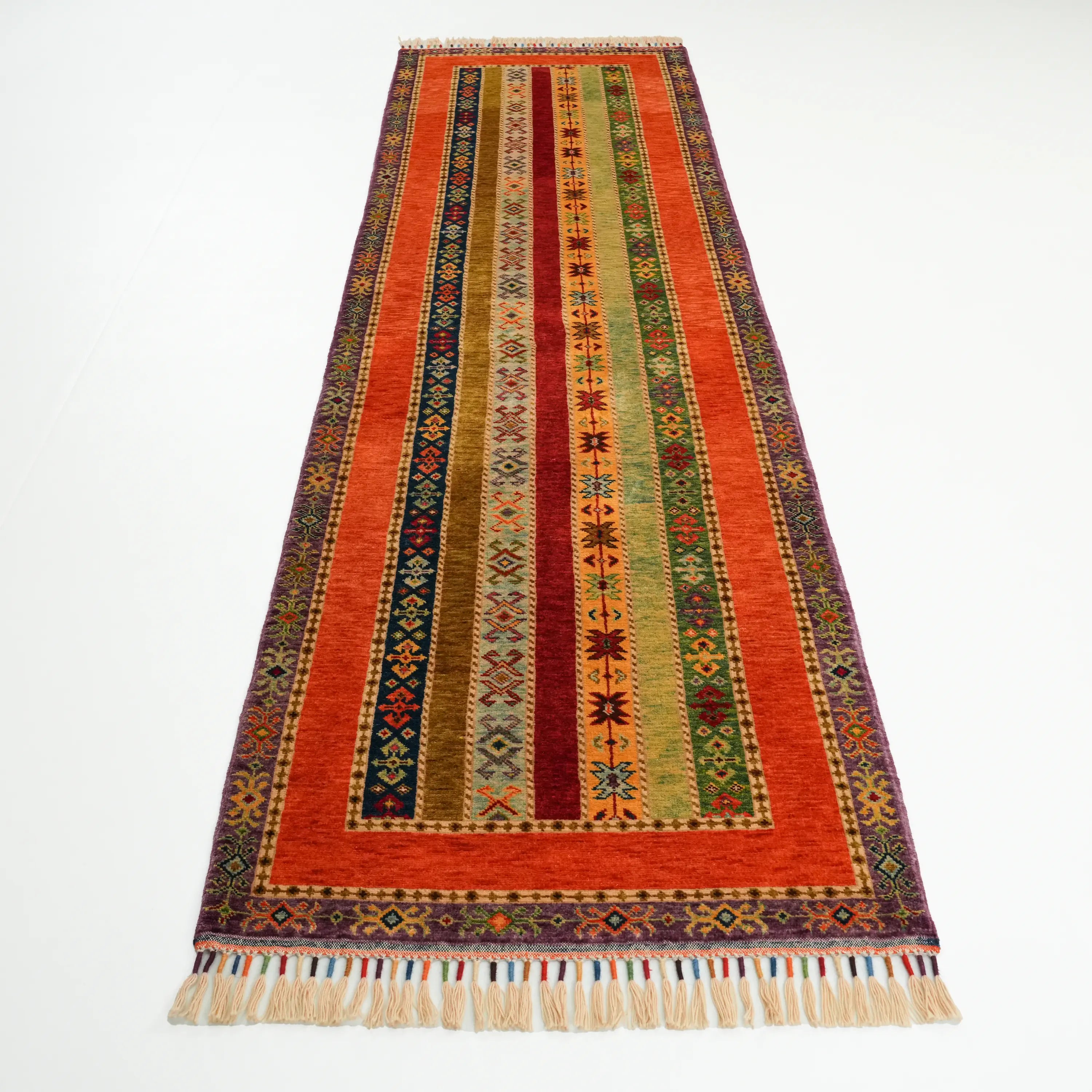 Anadolu Şal Series Wool Handwoven Sivas Zara Patterned Rug