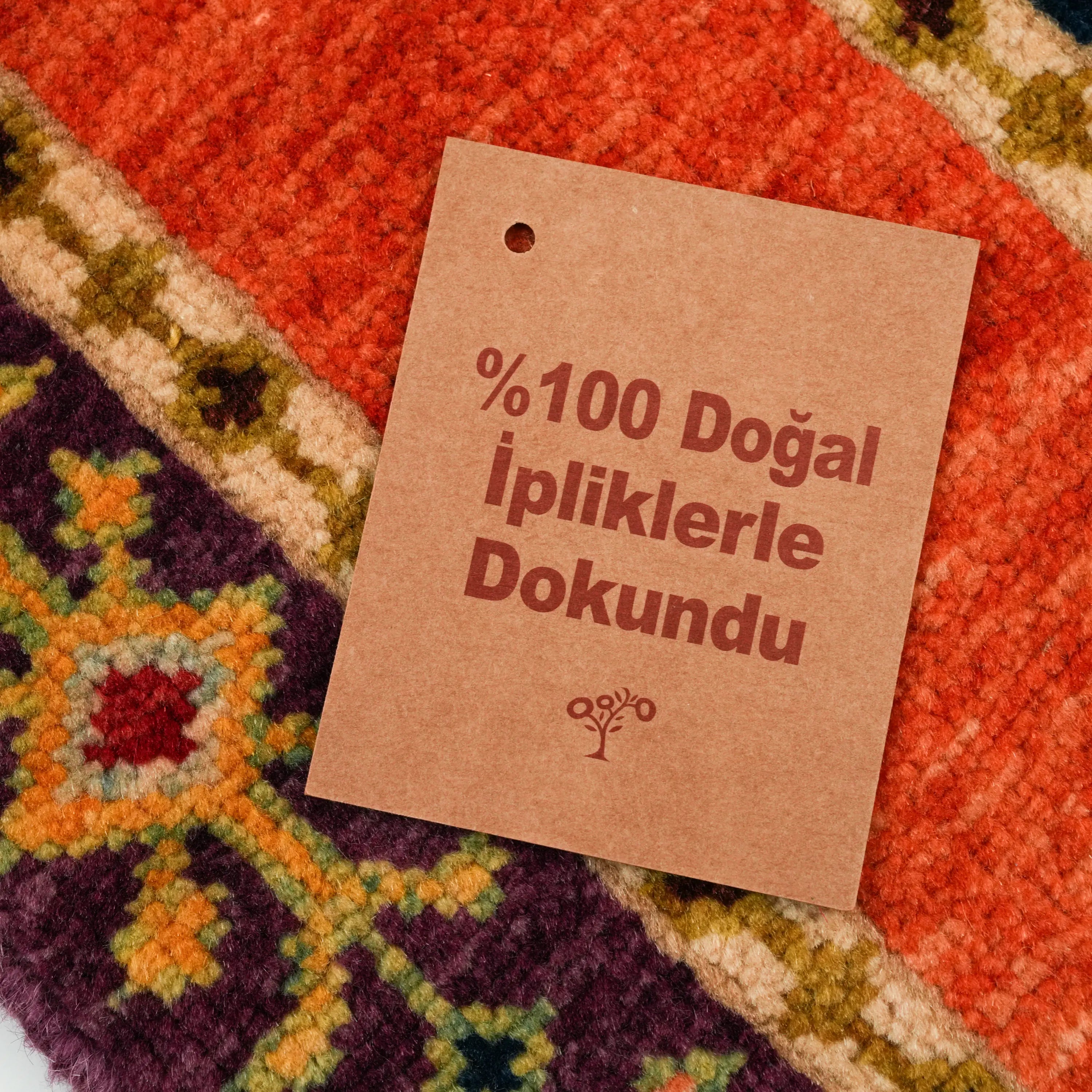 Anadolu Şal Series Wool Handwoven Sivas Zara Patterned Rug