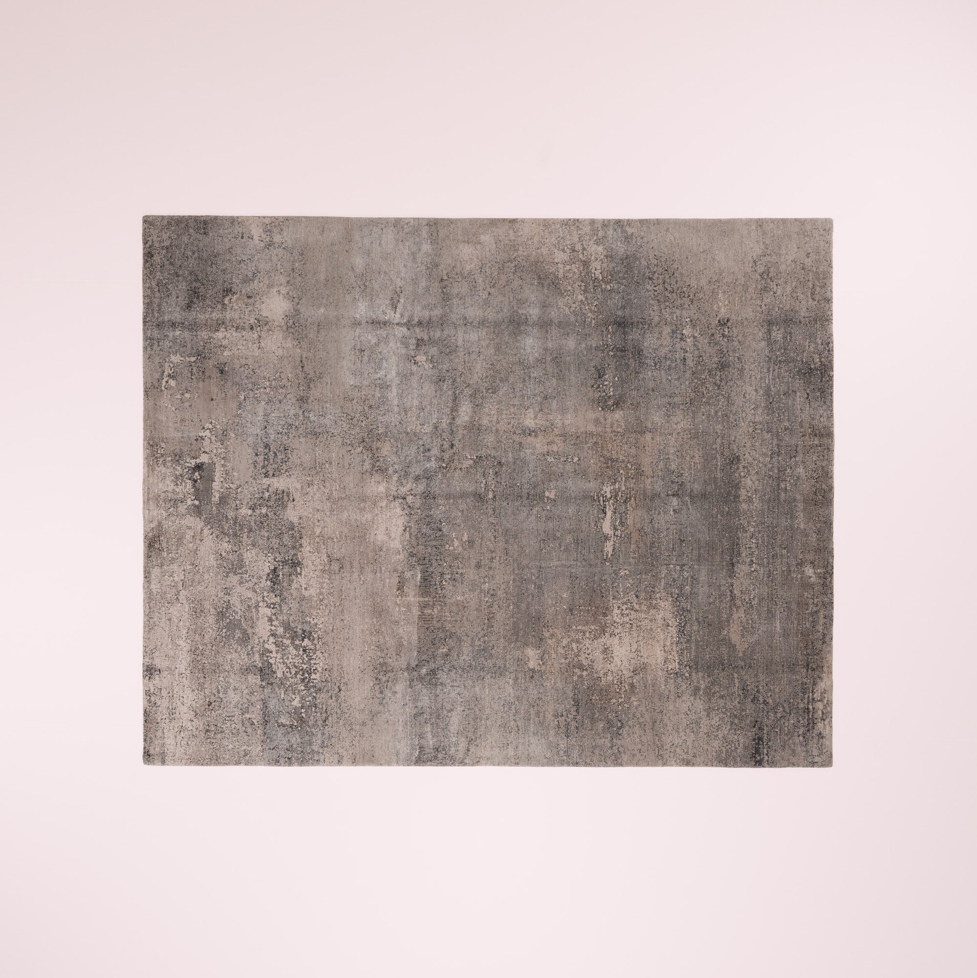 Aren Series Handwoven Abstract Patterned Gray Rug