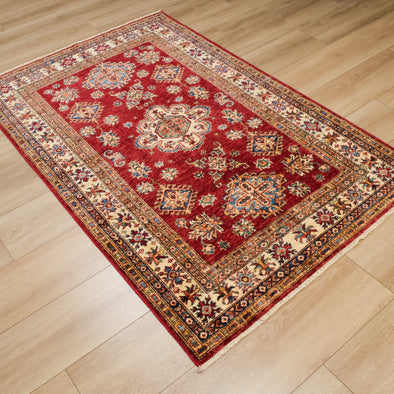 Aşikar Series Hand Woven Anatolian Patterned Red Carpet