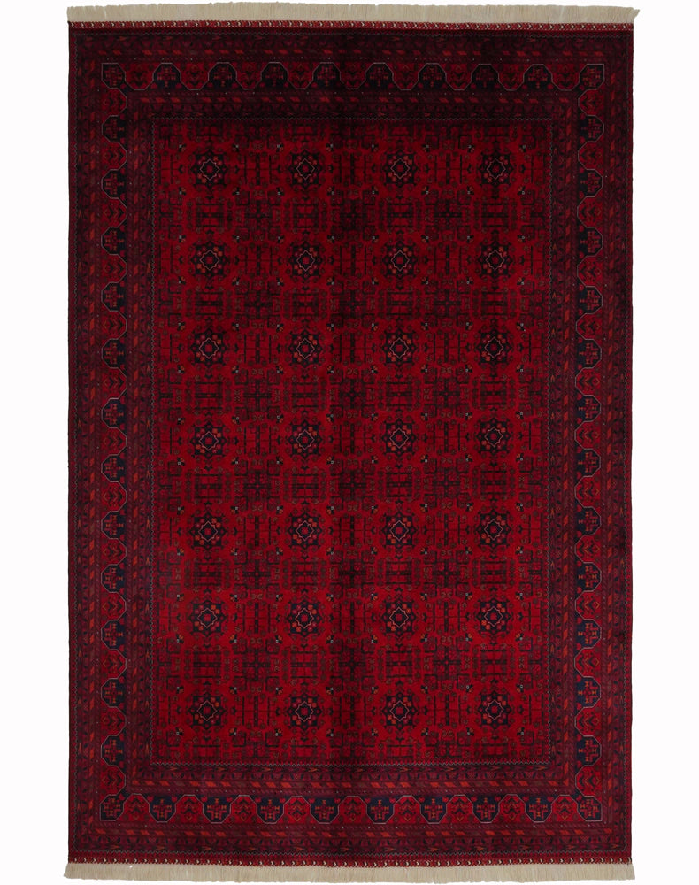 Salona üst kalite Afgan el dokuması.