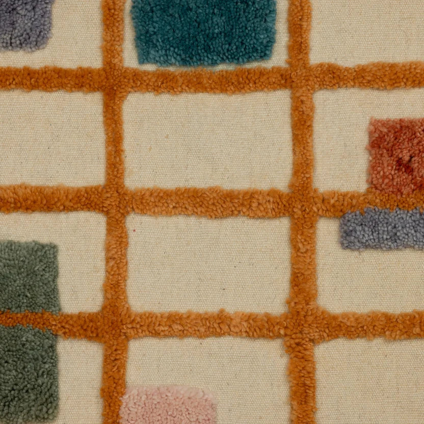 Studio Potato Block Party El Dokuması Kilim / Halı Tülü