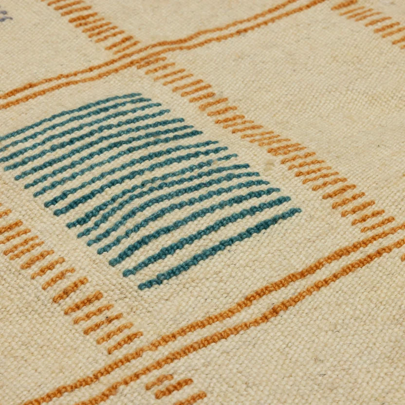 Studio Potato Block Party El Dokuması Kilim / Halı Tülü