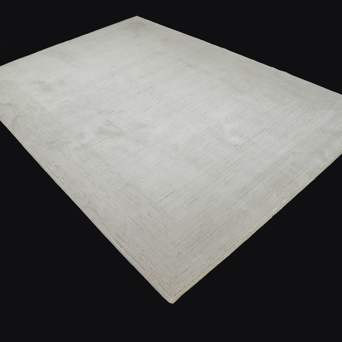 Çerçeve Desenli Makine Dokuma Halı, beyaz, 80x150 – 300x400 cm — Halıcızade