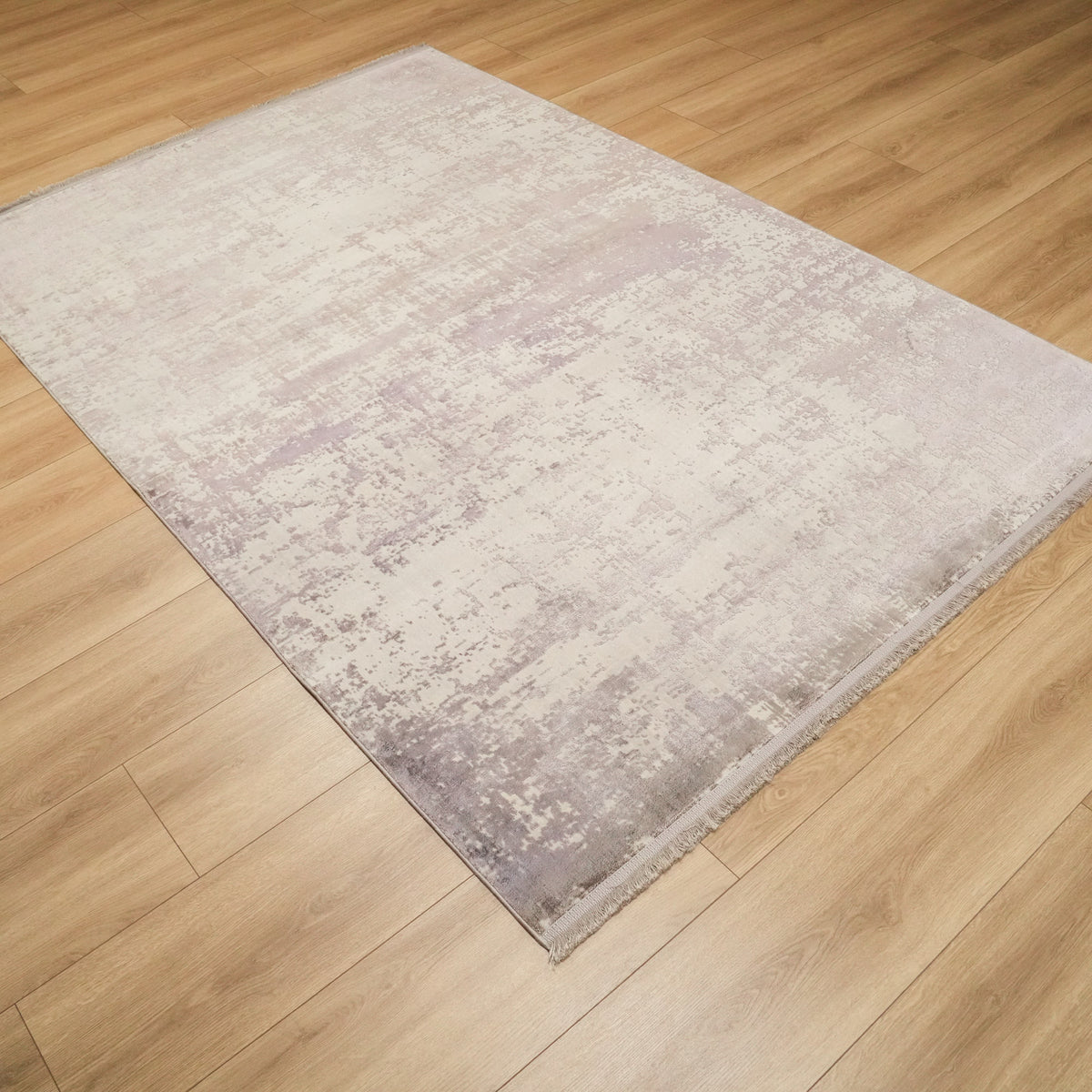 Cordoba Serisi Soyut Desenli Gri Halı, 160x230 cm — Halıcızade