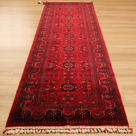 Nostalgia Afghan Design Machine Woven Carpet