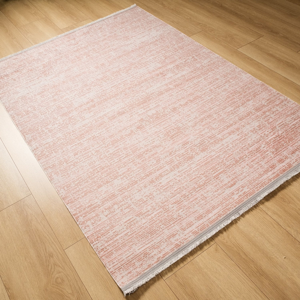 Sateen Serisi Sade Desenli Makine Dokuma Halı, pembe, 80x150 – 200x290 cm — Halıcızade