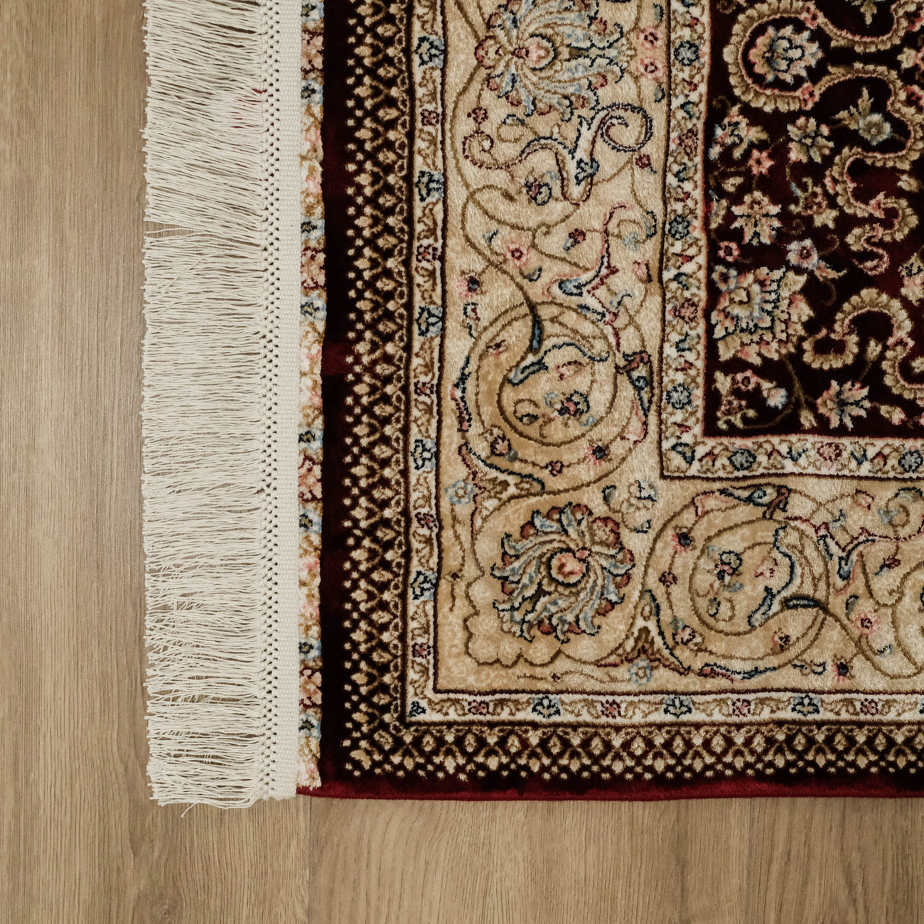Mihrap Tasarım Bordo Halı Seccade — viskon
