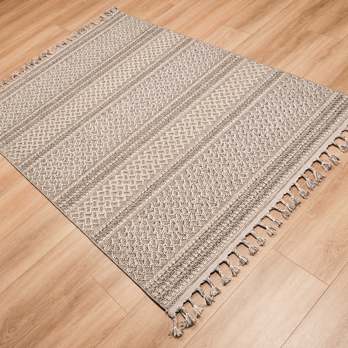 Soho Serisi İskandinav Desenli Makine Dokuma Halı, gri, 80x150 – 200x290 cm — Halıcızade