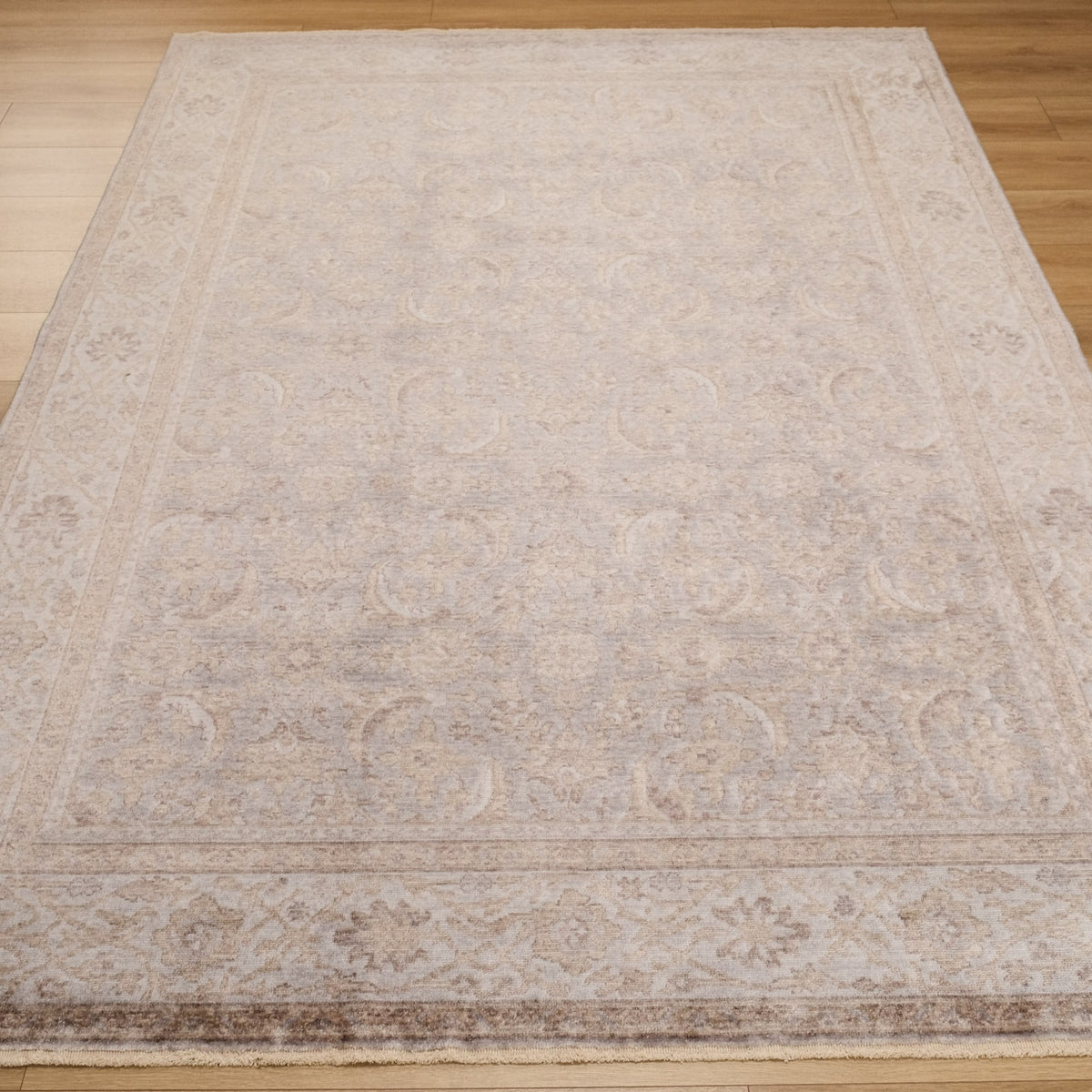 Taftan Serisi Vintage Desenli Tezgah Dokuma Halı — viskon