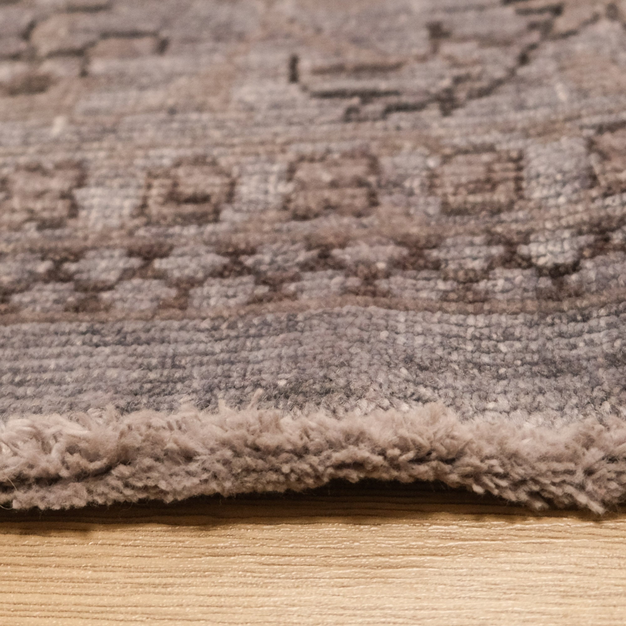 Taftan Oushak Design Machine Woven Carpet