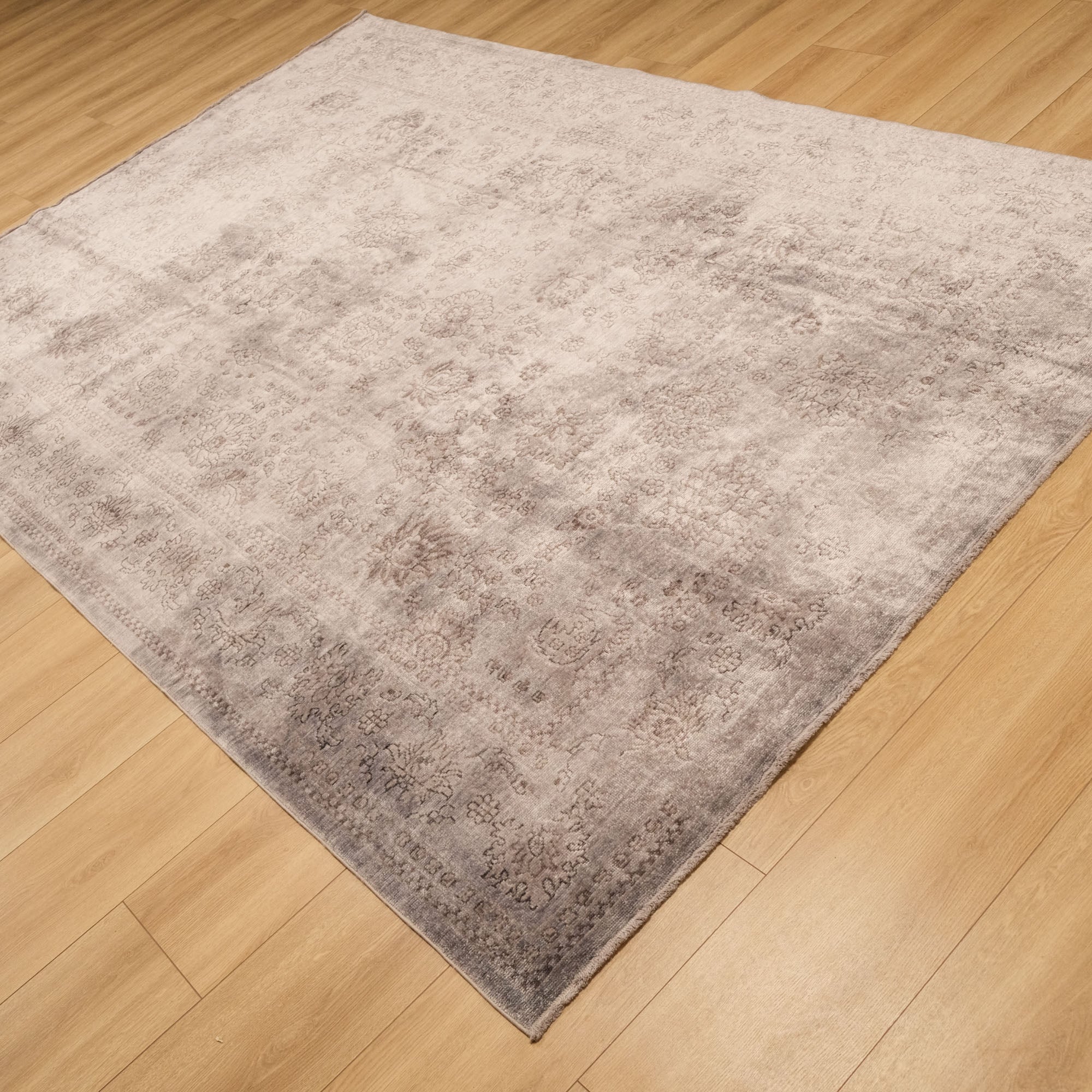 Taftan Oushak Design Machine Woven Carpet