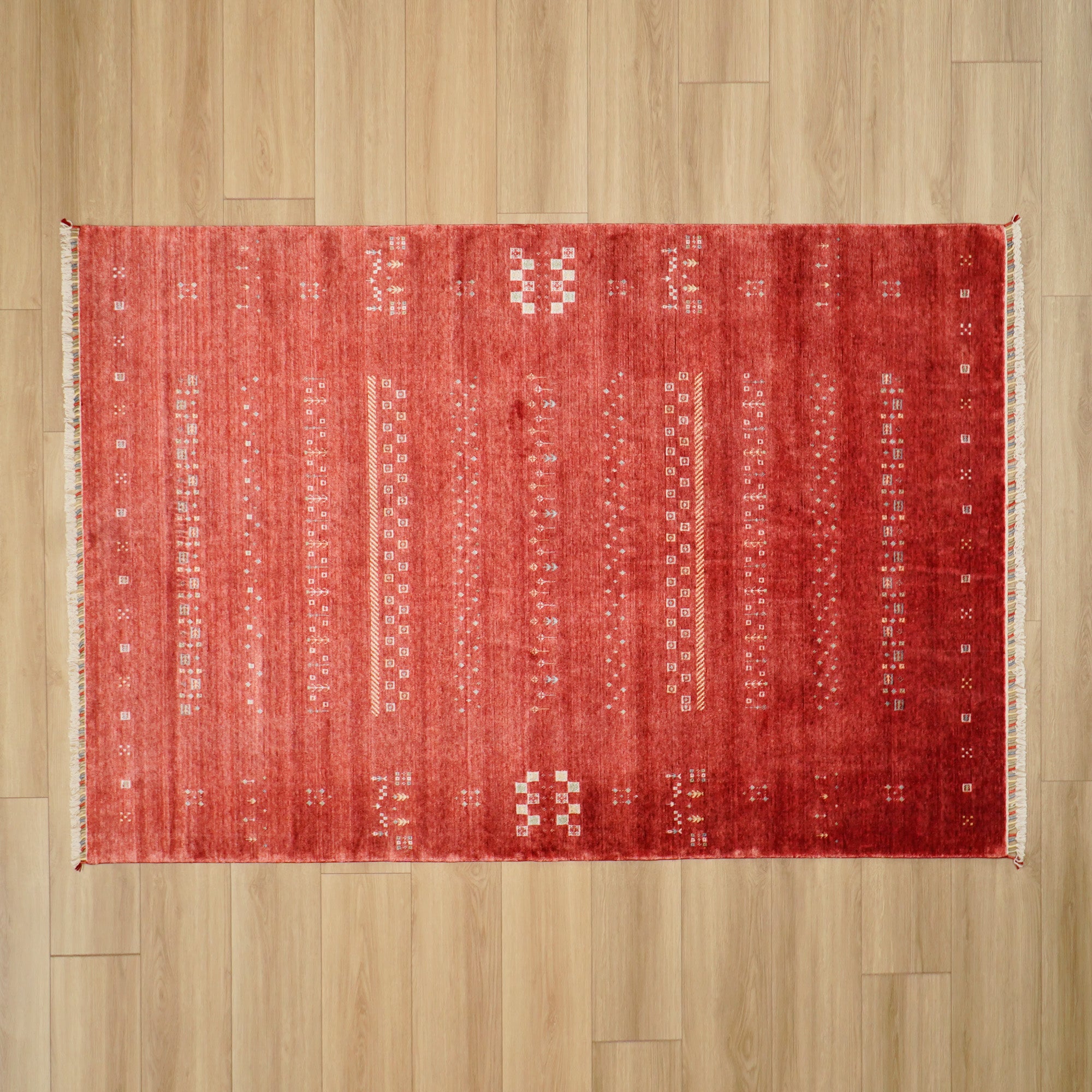 Zara Series Anatolian Patterned Modern Red Carpet
