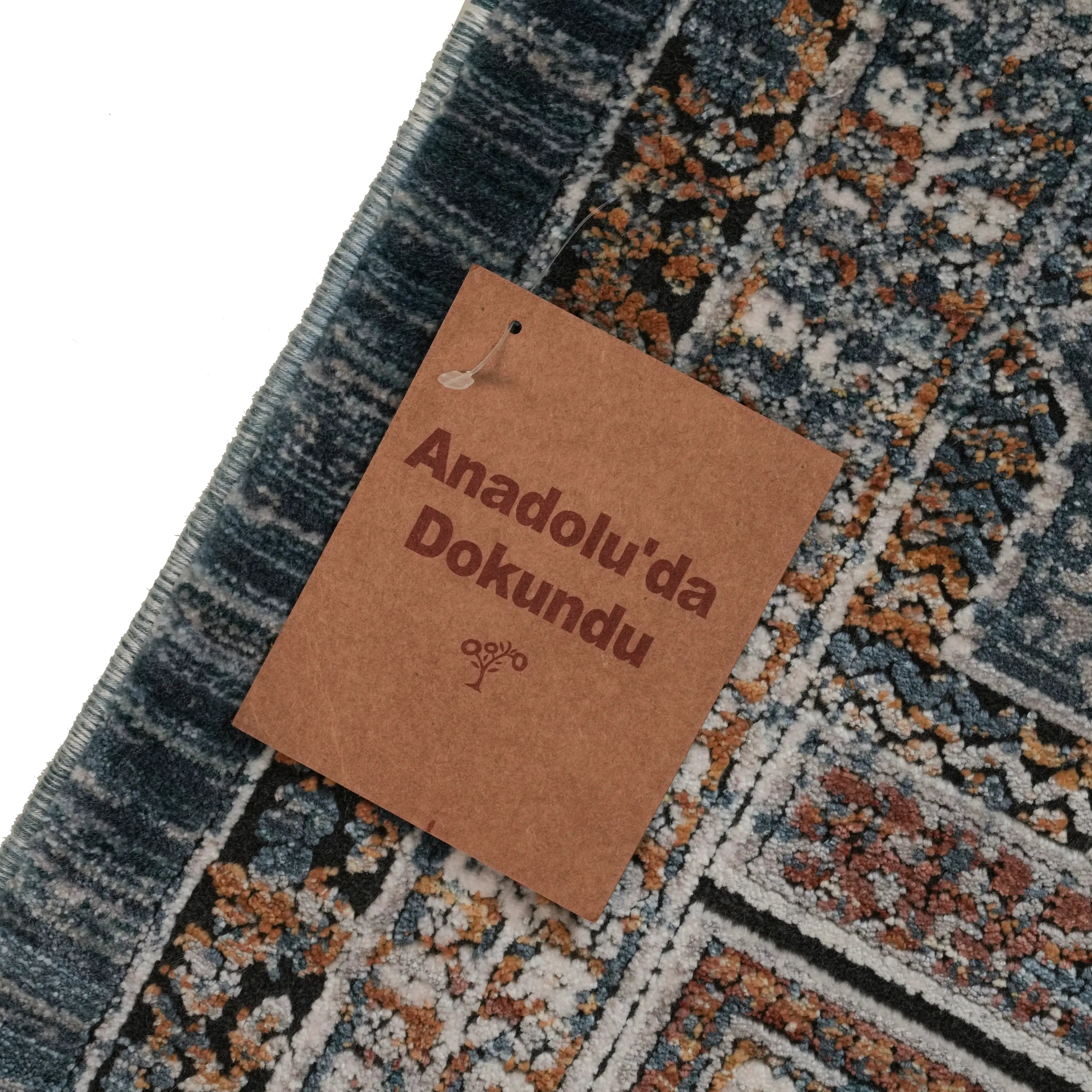 Anadolu Desenli Makine Dokuma Halı