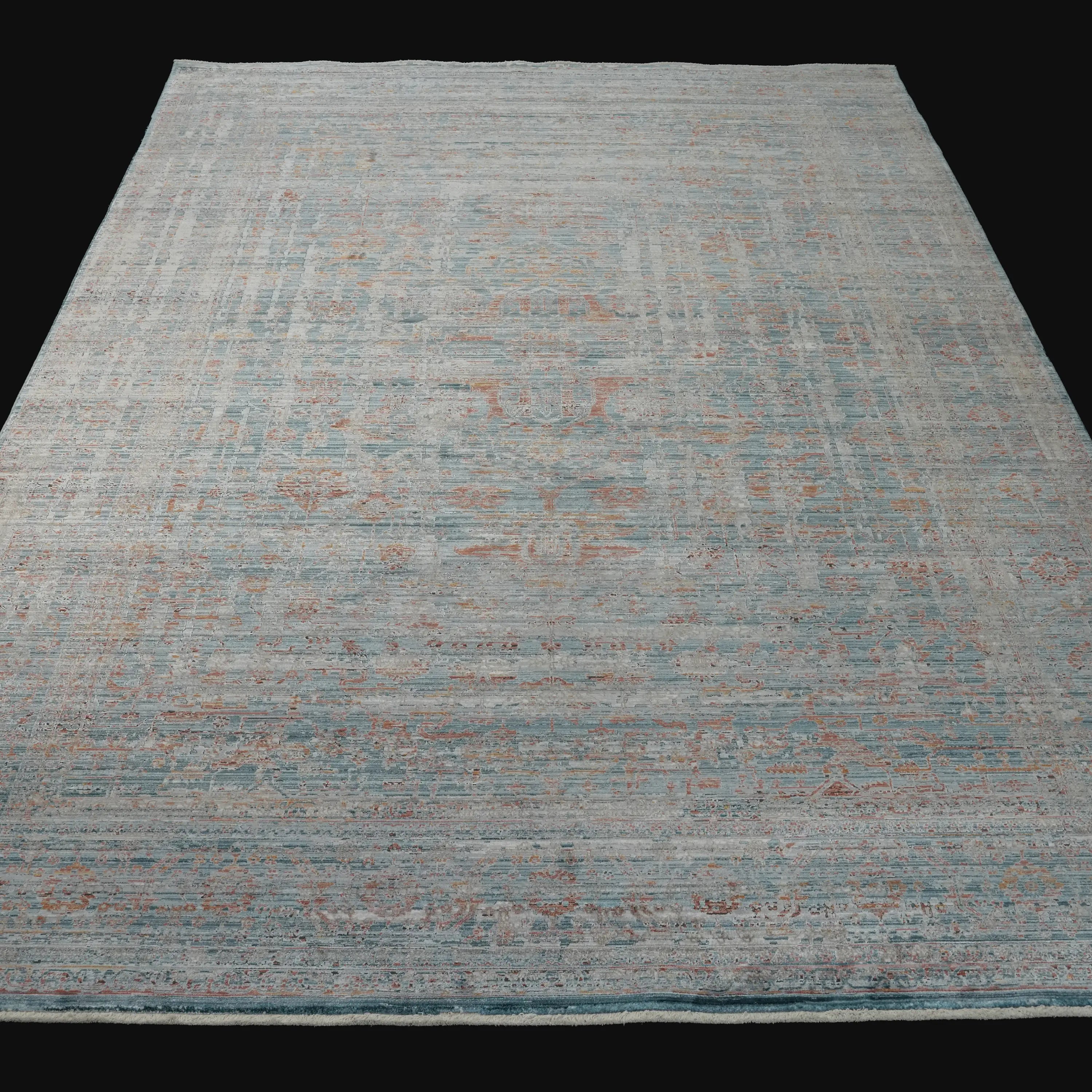 Vintage Desenli Makine Dokuma Halı