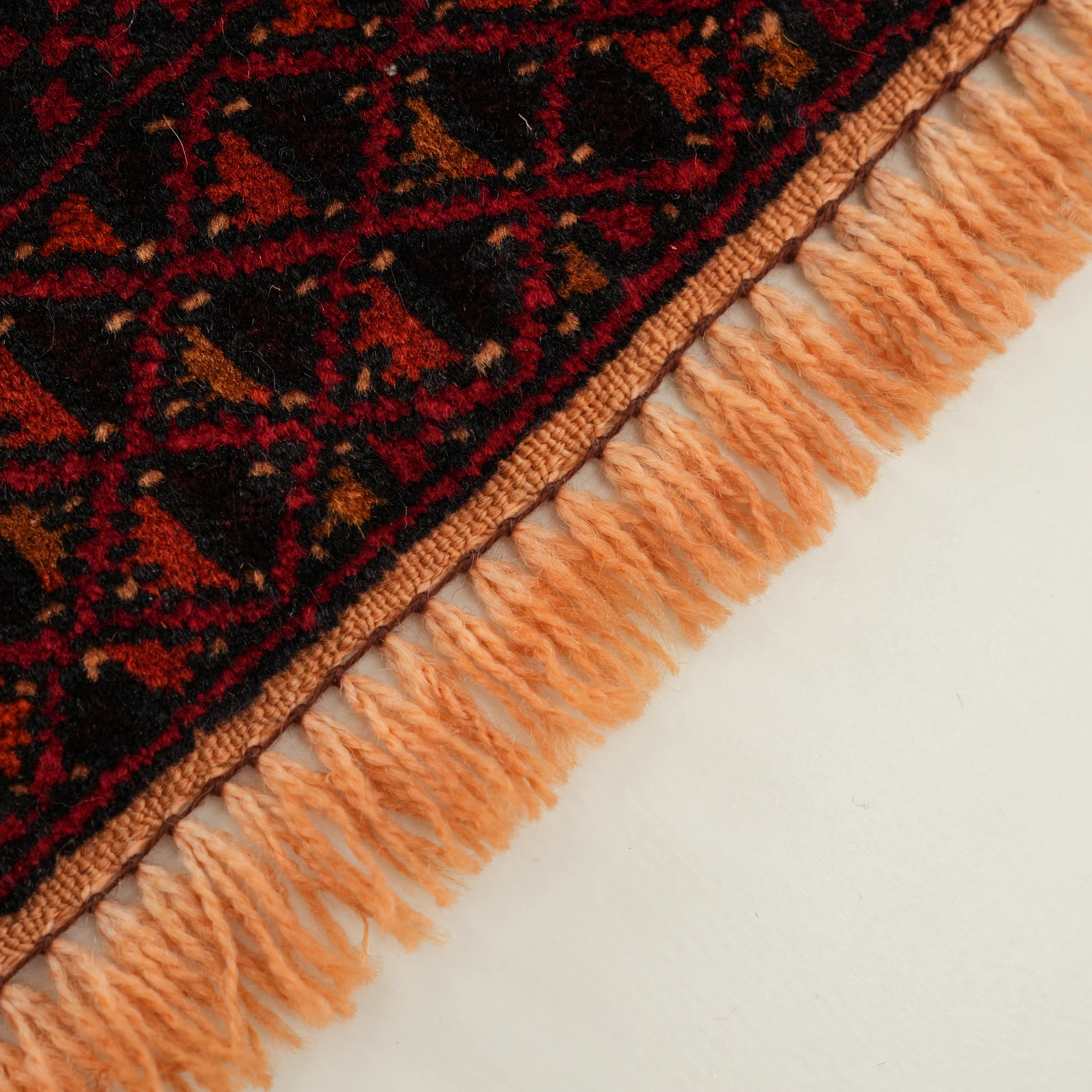 El Dokuma Afgan Desenli 70+ Yaş Belüç Herat Halısı