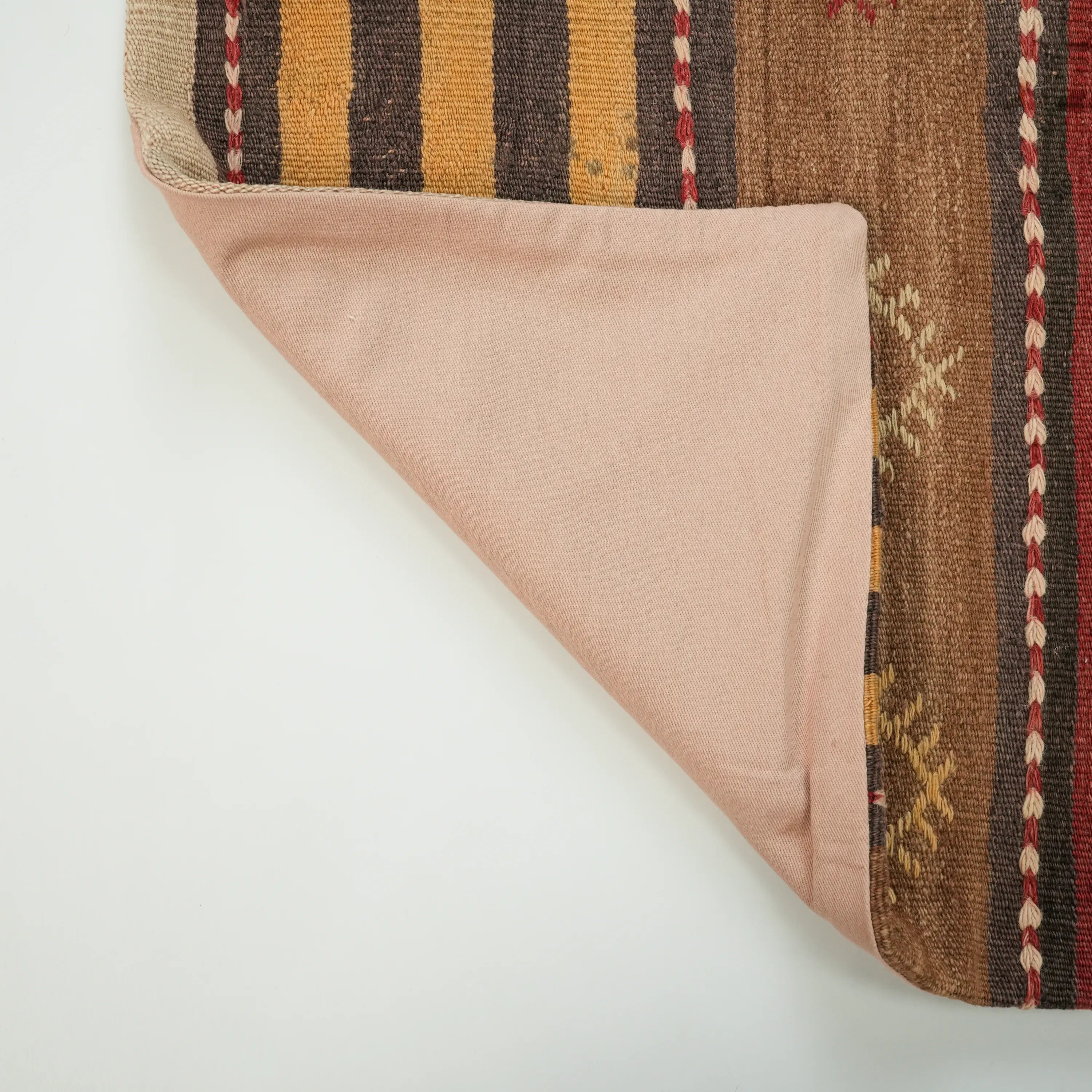 Handwoven Anatolian Patterned Colorful Cushion Cover