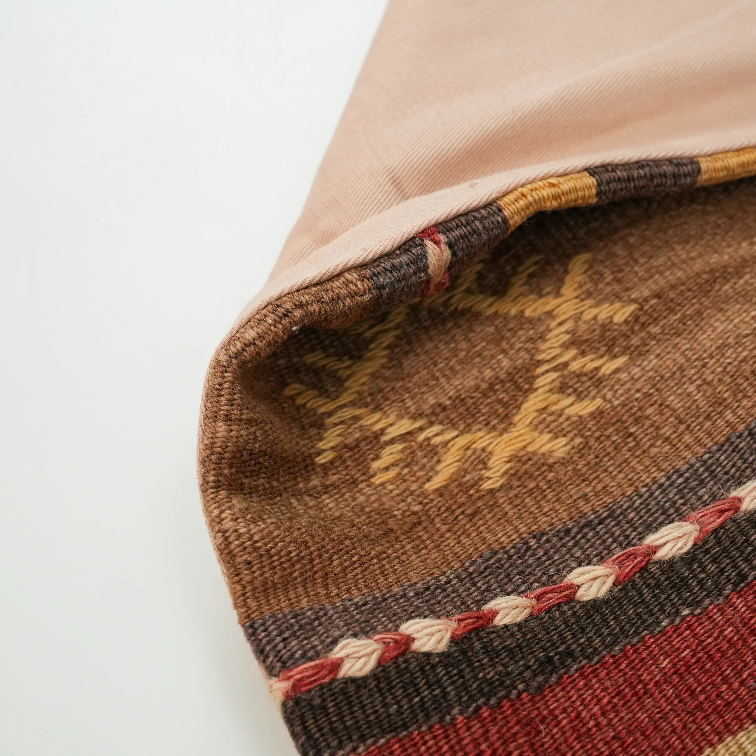 Handwoven Anatolian Patterned Colorful Cushion Cover