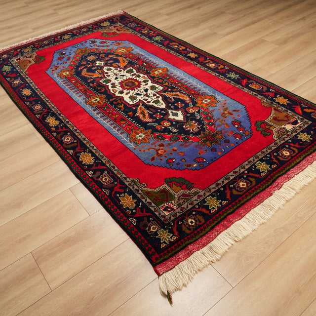 Konya Işıklar el dokuma yün halı, rengarenk, 158x263 cm — Halıcızade