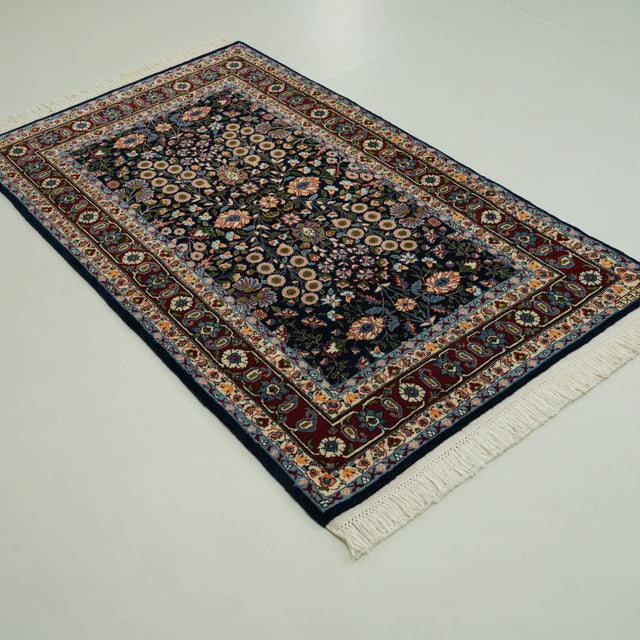 Handwoven Wool Hereke Rug, 90×159 cm Translation missing: en.hz.card.alt_brand