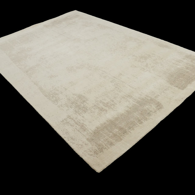 Tezgah Dokuma Soyut Desenli Krem Halı, 200x300 – 300x400 cm — Halıcızade