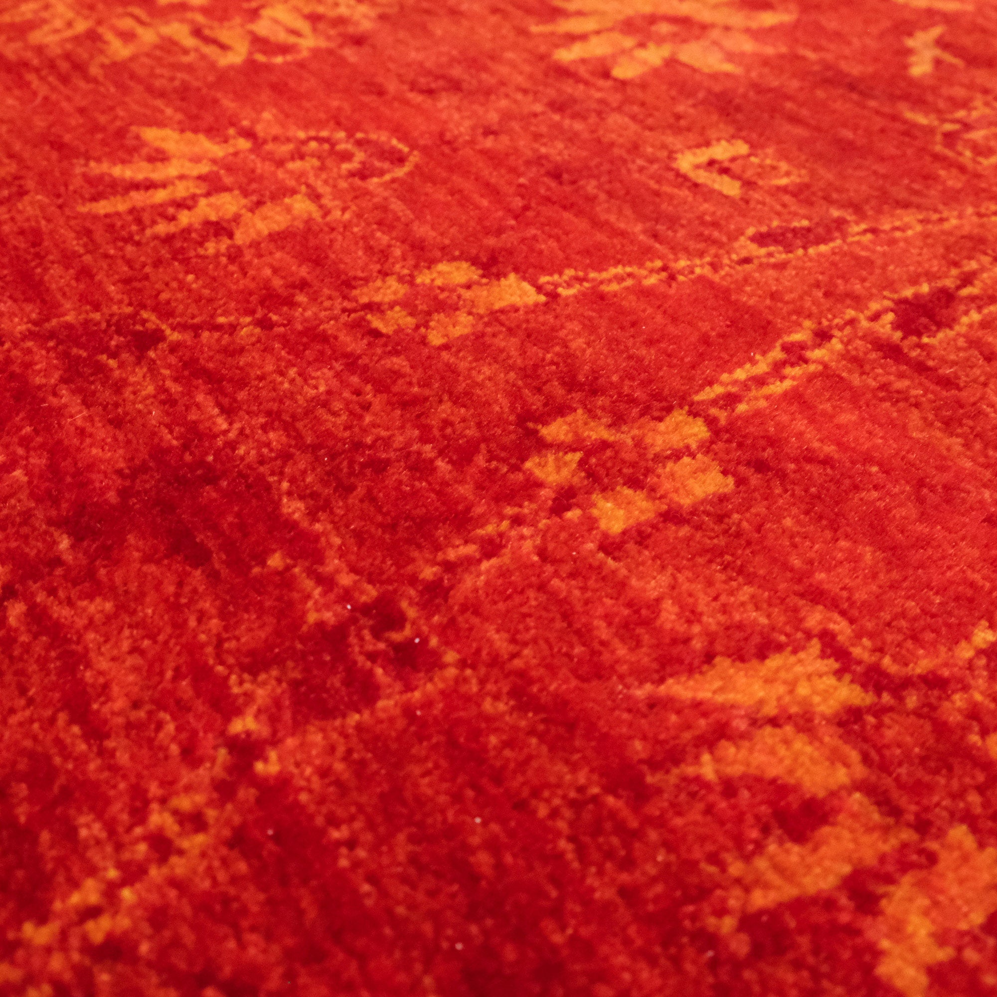 Hand Woven Uşak Patterned Terra Carpet