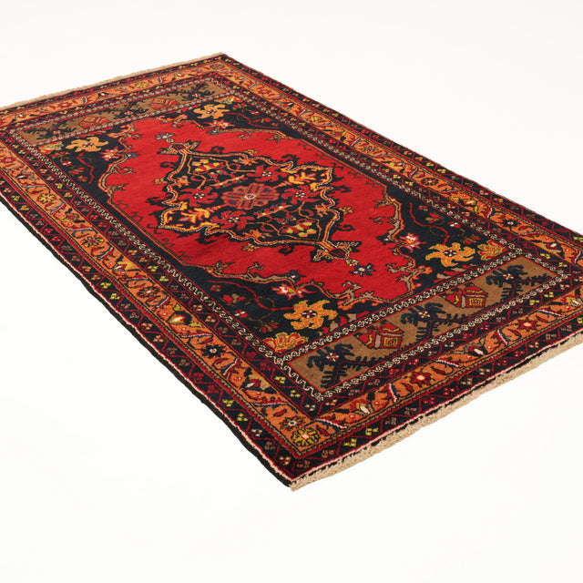 Develi Şıhlı kök boya el dokuma halı, kırmızı, 124x223 cm — Halıcızade