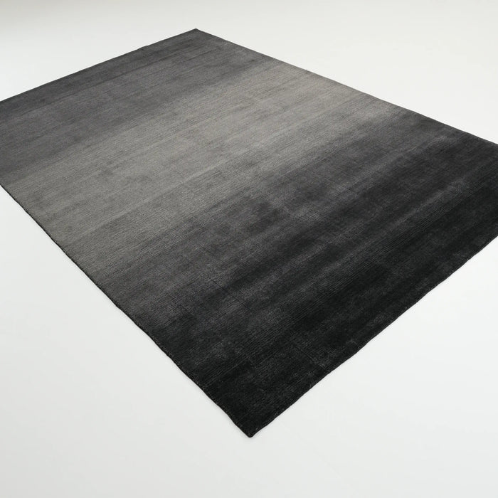 Focus Serisi Tezgah Dokuma Sade Desenli Antrasit Halı, 80x150 – 240x340 cm — Halıcızade