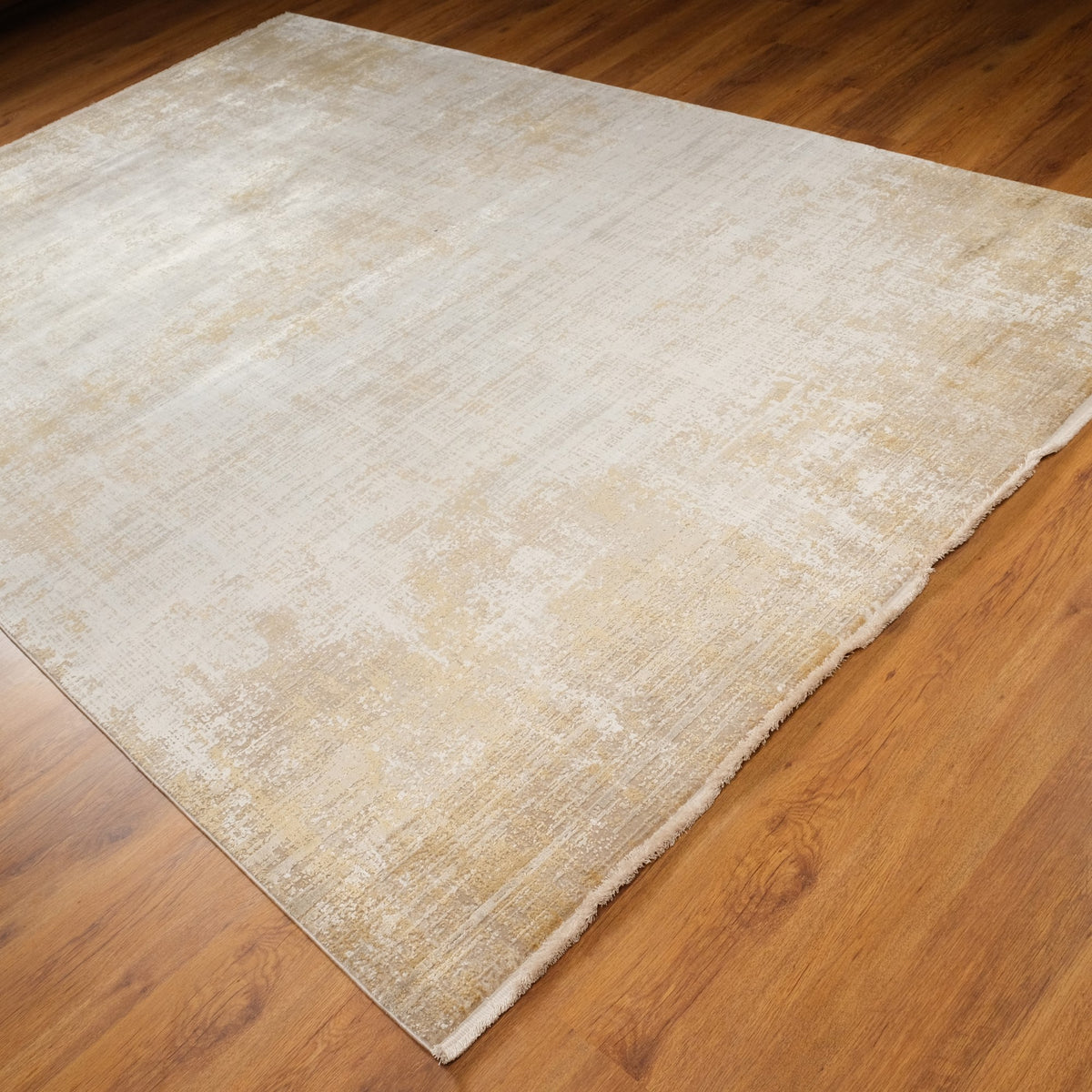 Fresco Serisi Makine Dokuma Soyut Desenli Bej Halı, 80x150 – 300x400 cm — Halıcızade