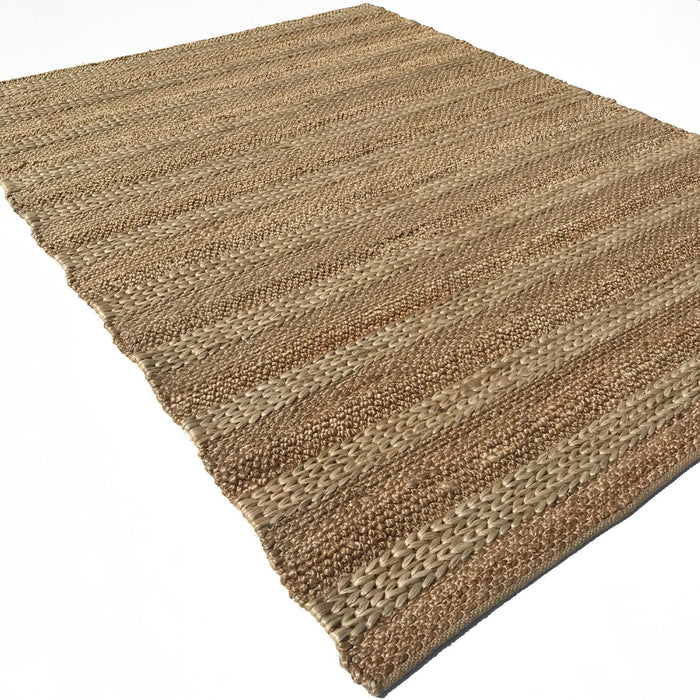 Fuji Serisi Çizgi Desenli El Dokuma Halı, kahverengi, 80x150 – 170x240 cm — Halıcızade