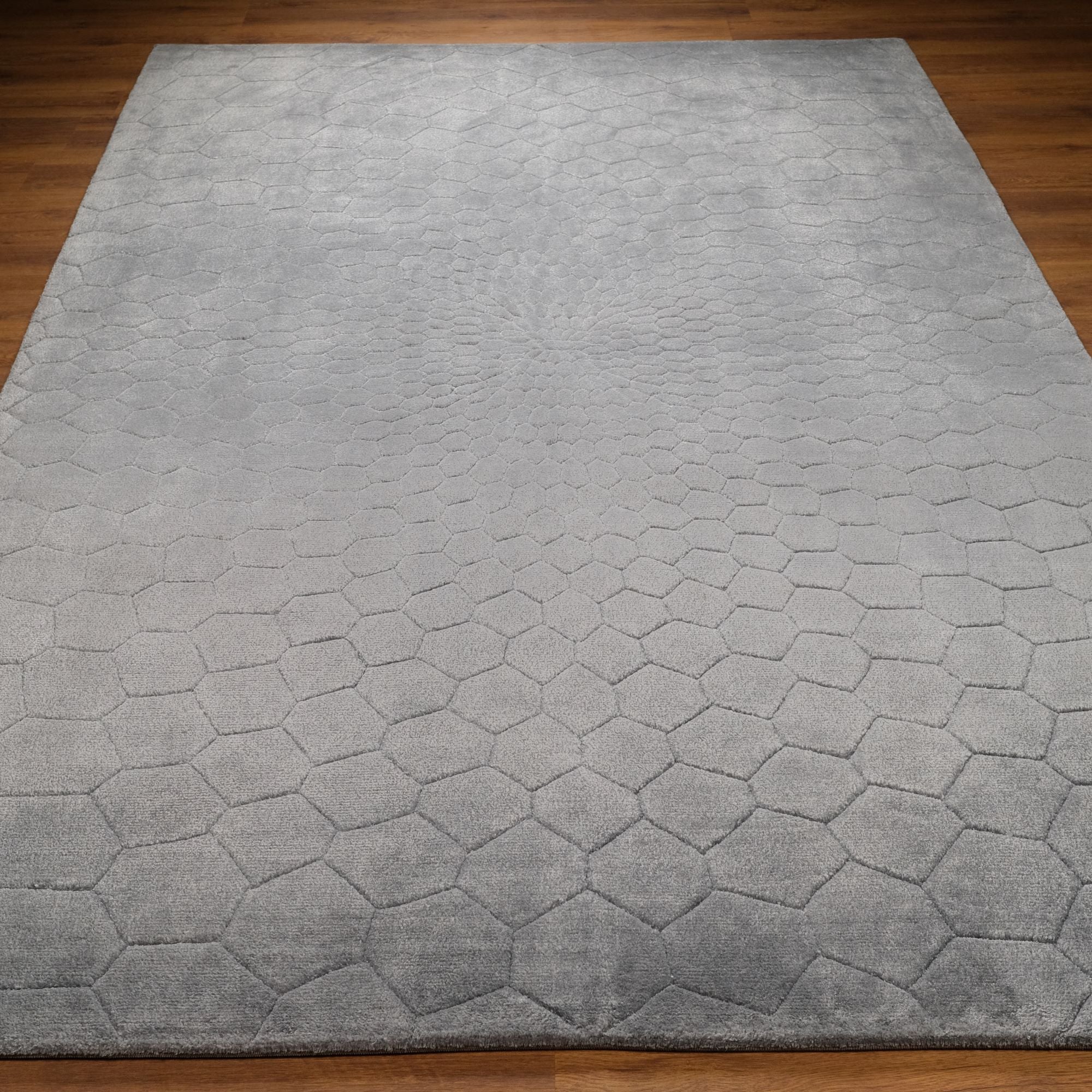 Geometric Design Hand Woven Carpet