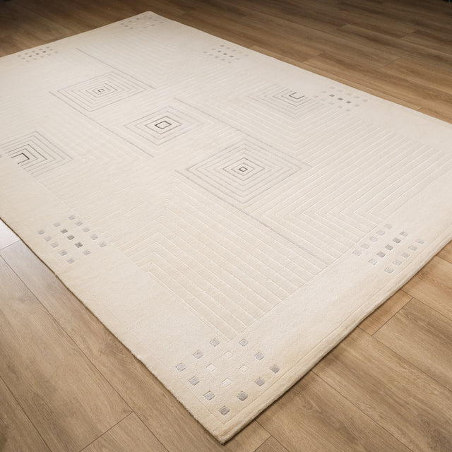 Geometrik Desenli El Dokuma Halı, 90×150 – 200×310 cm Halıcızade