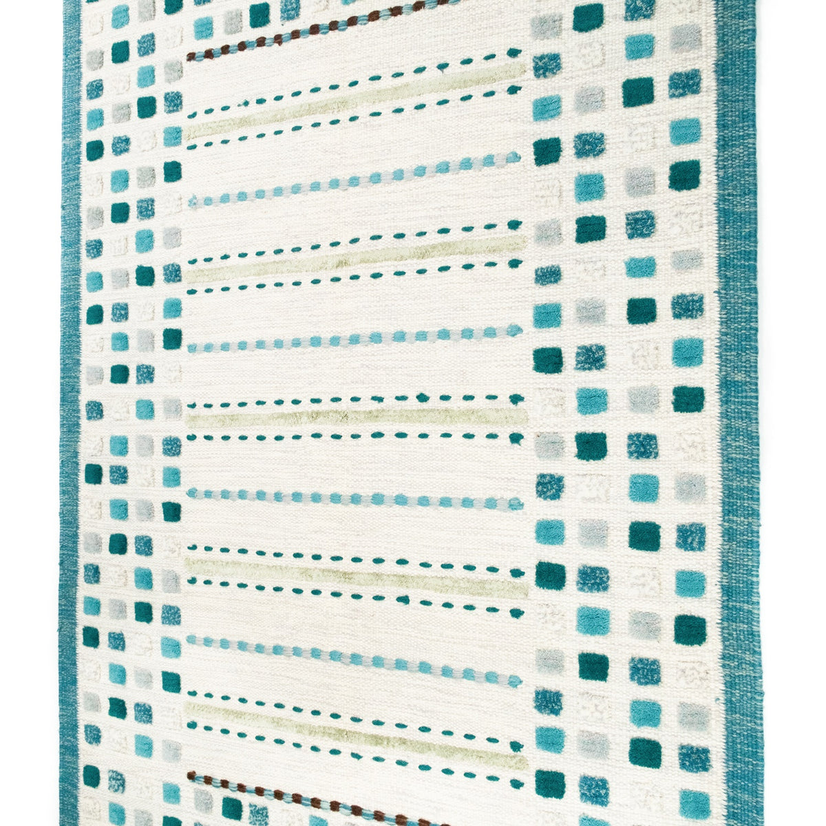 Geometrik Desenli El Dokuma Kilim