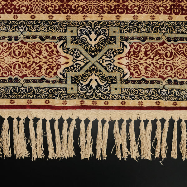 Saf İpek Anadolu El Dokuma Klasik Halı