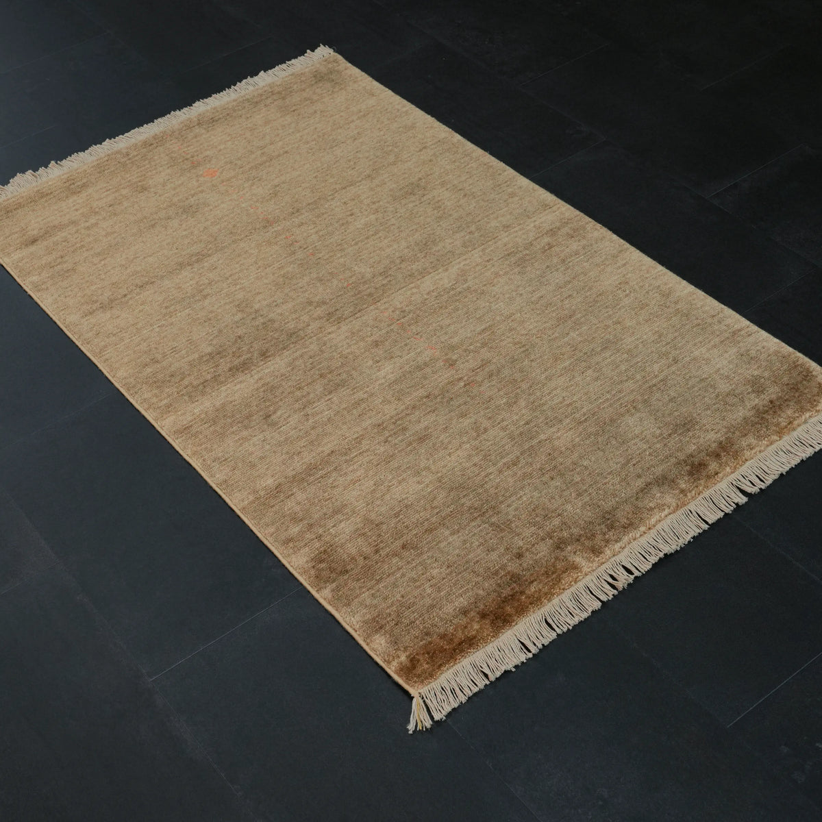 Baş Başa Haki Doğal Seccade, yeşil, 80x130 cm — Halıcızade