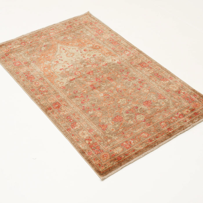 Haki Yeşil Tencel Tezgah Dokuma Seccade, 80x130 cm — Halıcızade