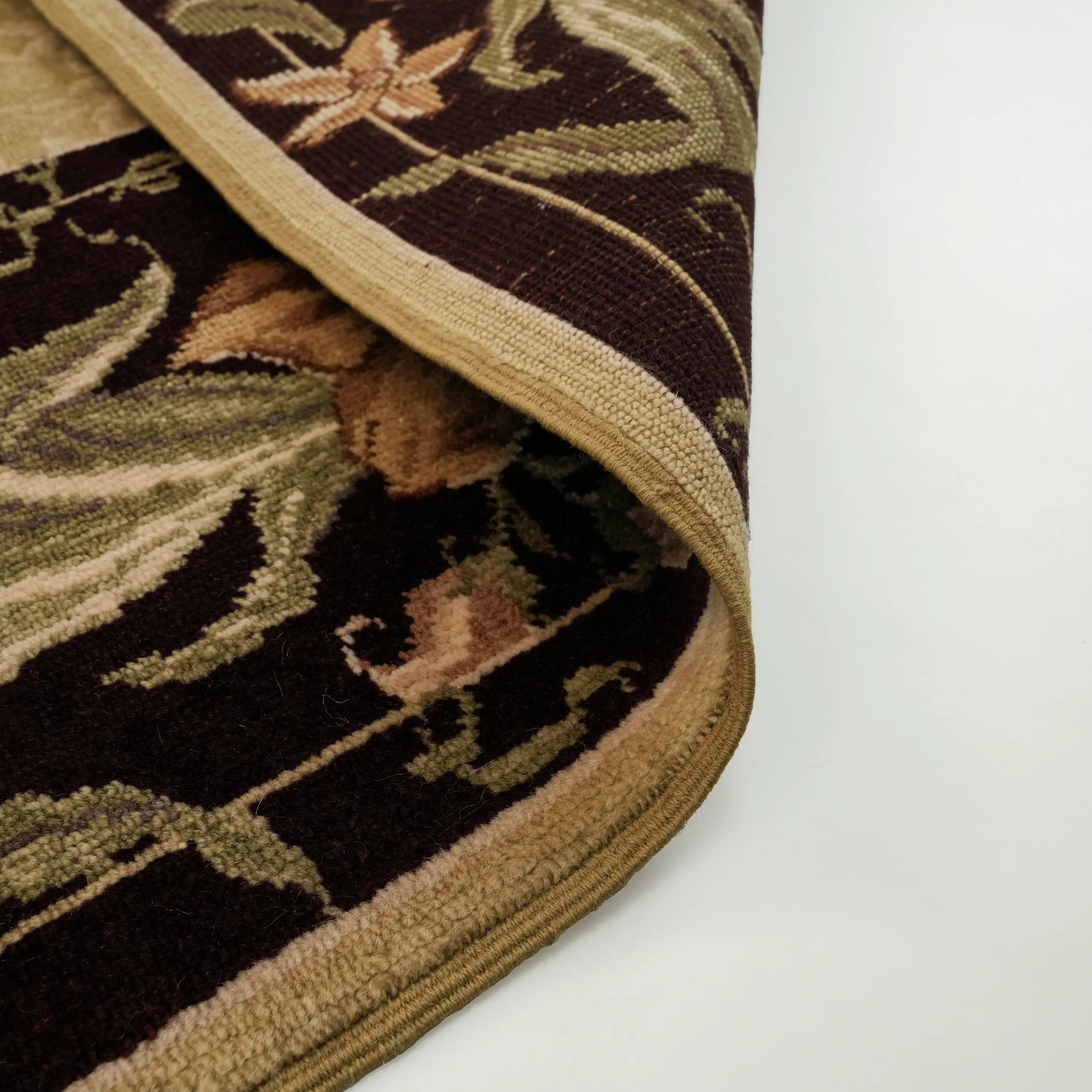 Harem Serisi El Dokuma Uşak Desenli Bej Yün Halı