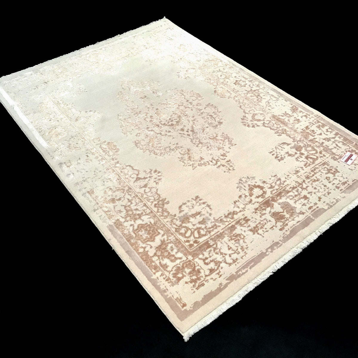 Heritage Serisi Tezgah Dokuma Bakır Renkli Vintage Desenli Halı