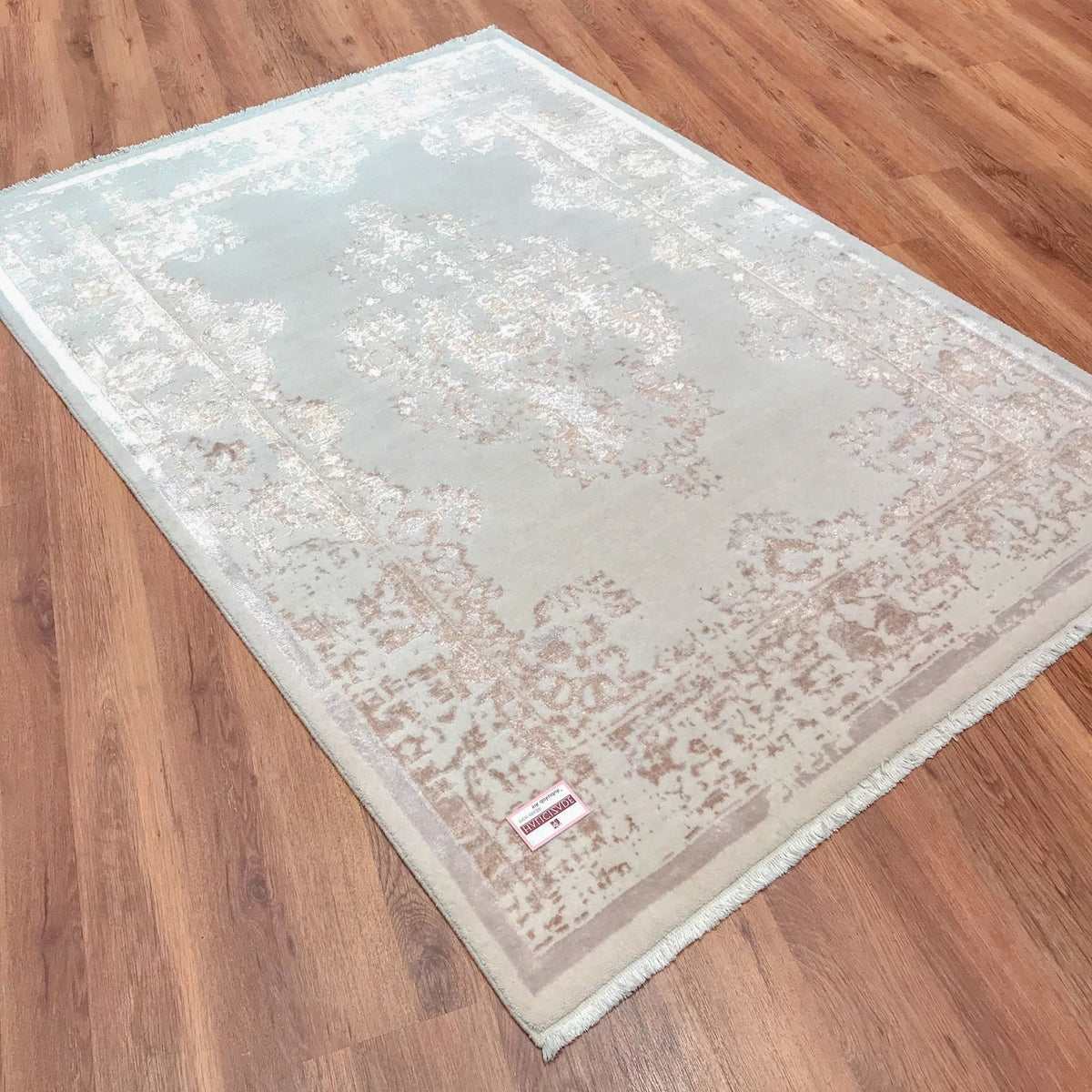 Heritage Serisi Tezgah Dokuma Bakır Renkli Vintage Desenli Halı, 130x190 cm — Halıcızade