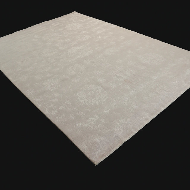 Heritage Serisi Vintage Desenli Krem Yün Tezgah Dokuma Halı, 230x330 cm — Halıcızade