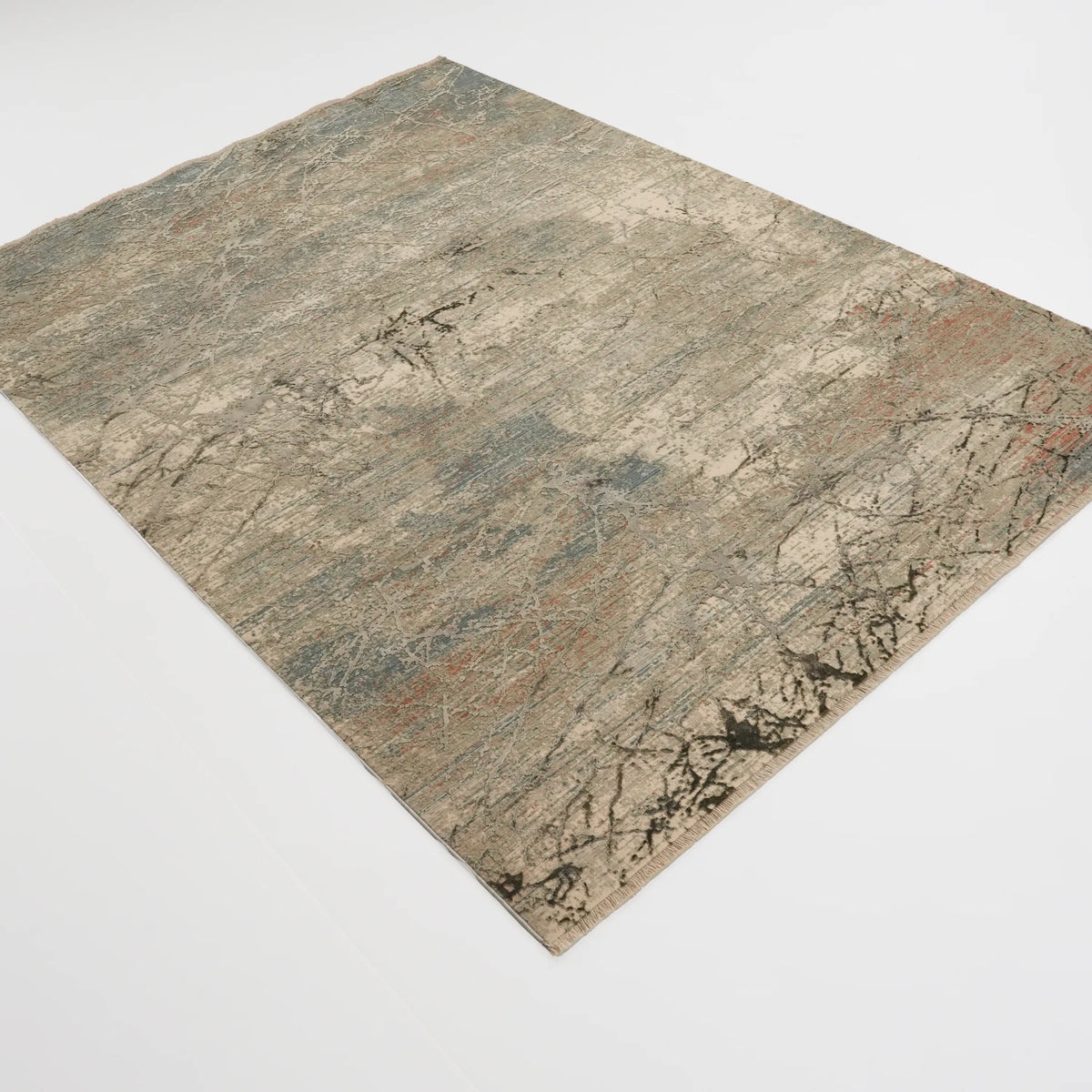Historia Serisi Makine Dokuma Soyut Desenli Vizon Halı, 160x230 – 200x290 cm — Halıcızade
