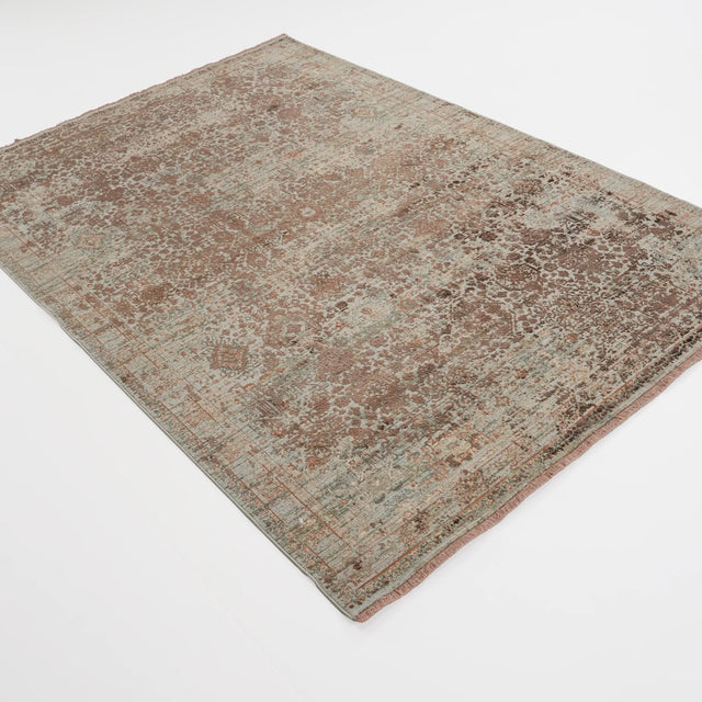Historia Serisi Makine Dokuma Vintage Desenli Bakır Halı, bakır, 120x180 – 240x340 cm — Halıcızade